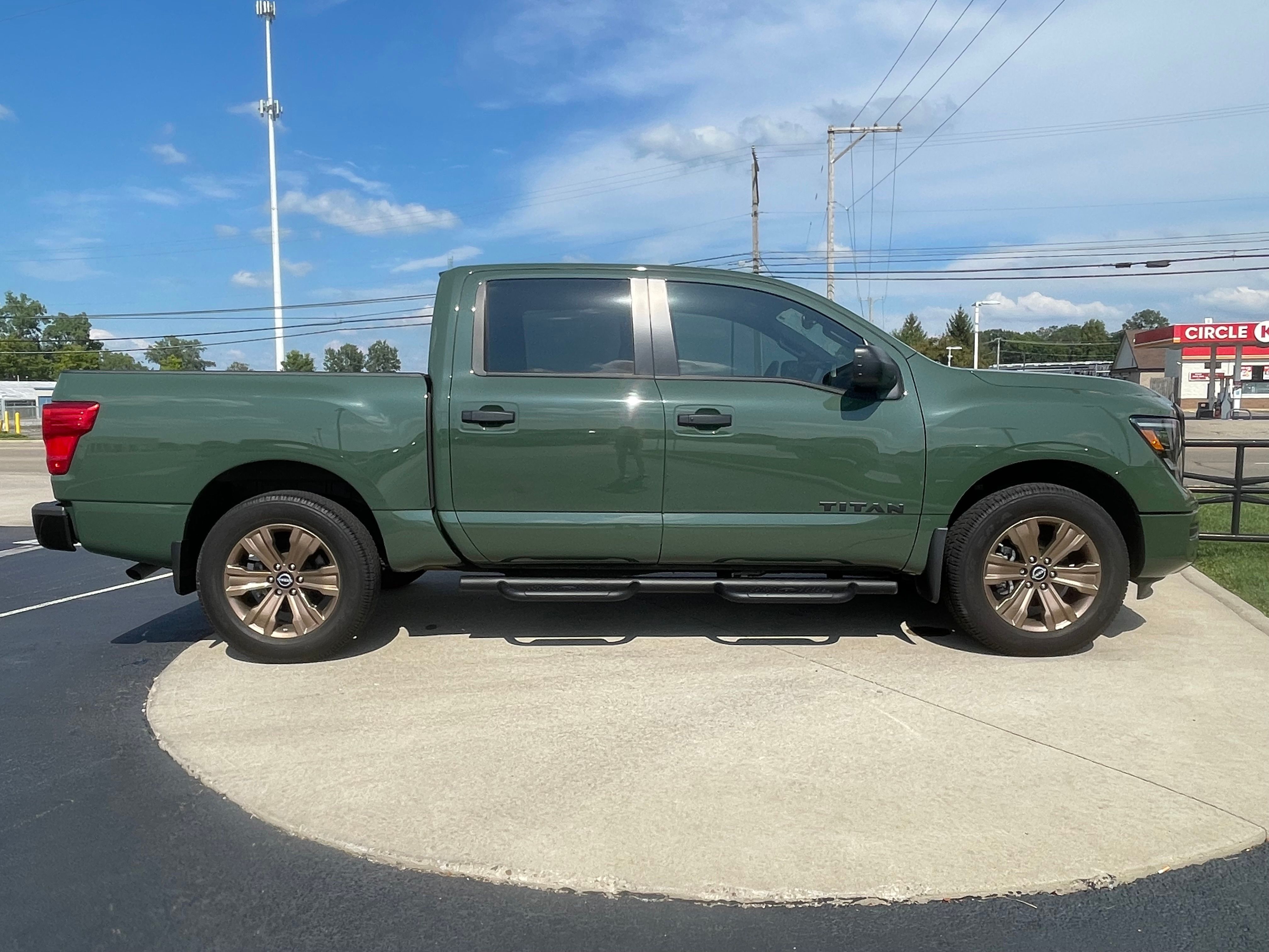 Used 2024 Tactical Green Metallic Nissan SV image 8