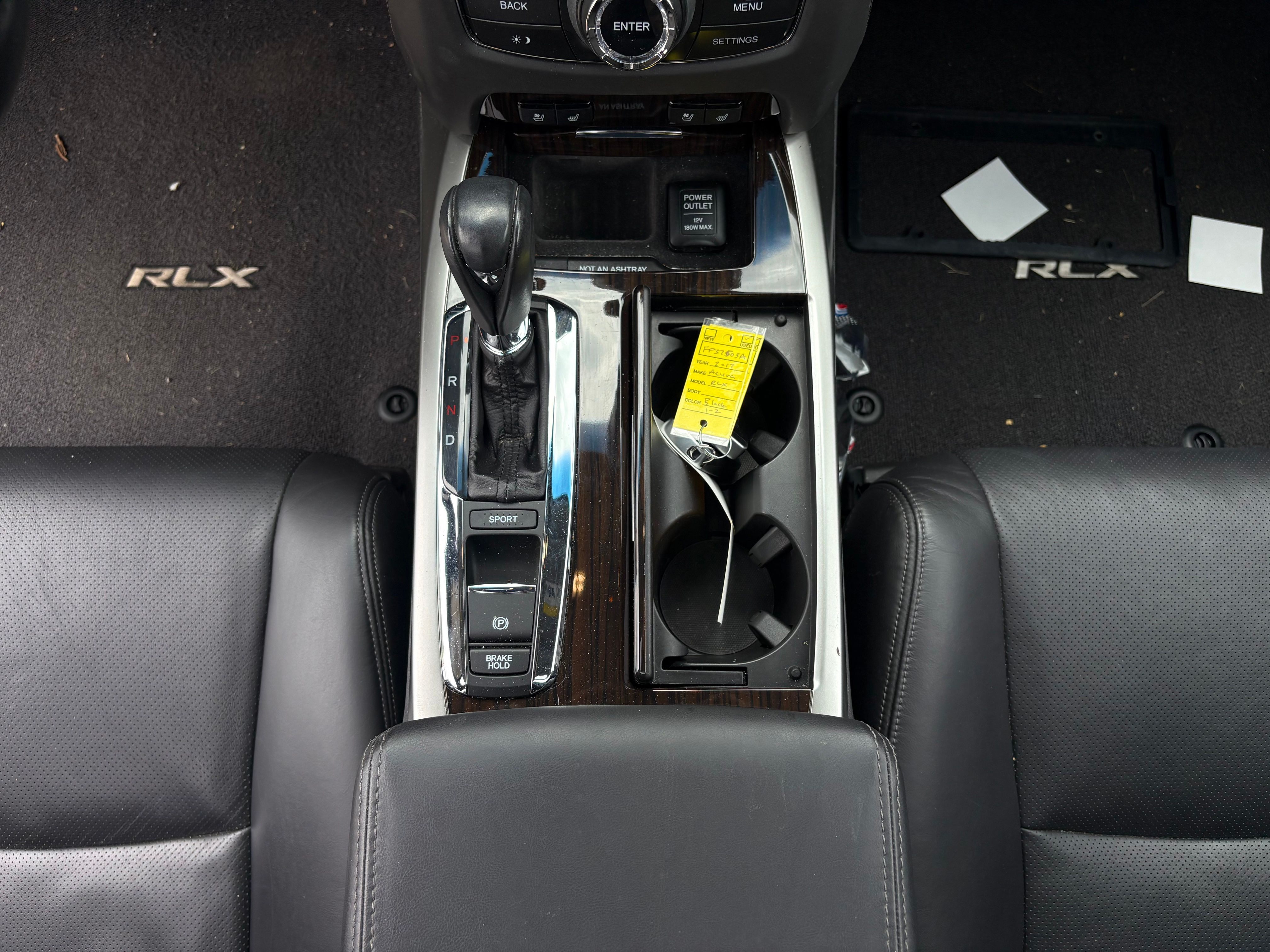 Used 2017 Crystal Black Pearl Acura Base image 12