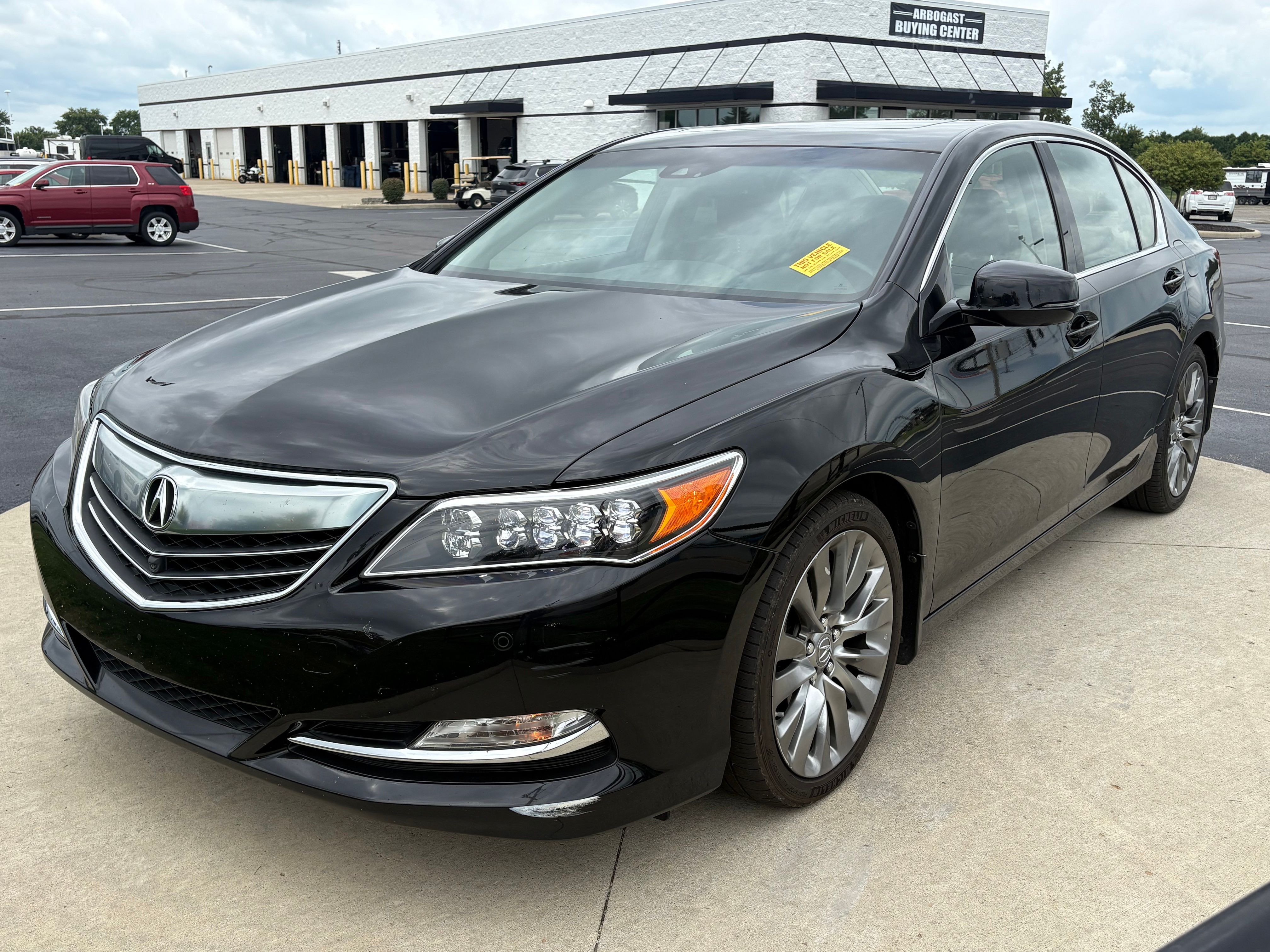 Used 2017 Crystal Black Pearl Acura Base image 3