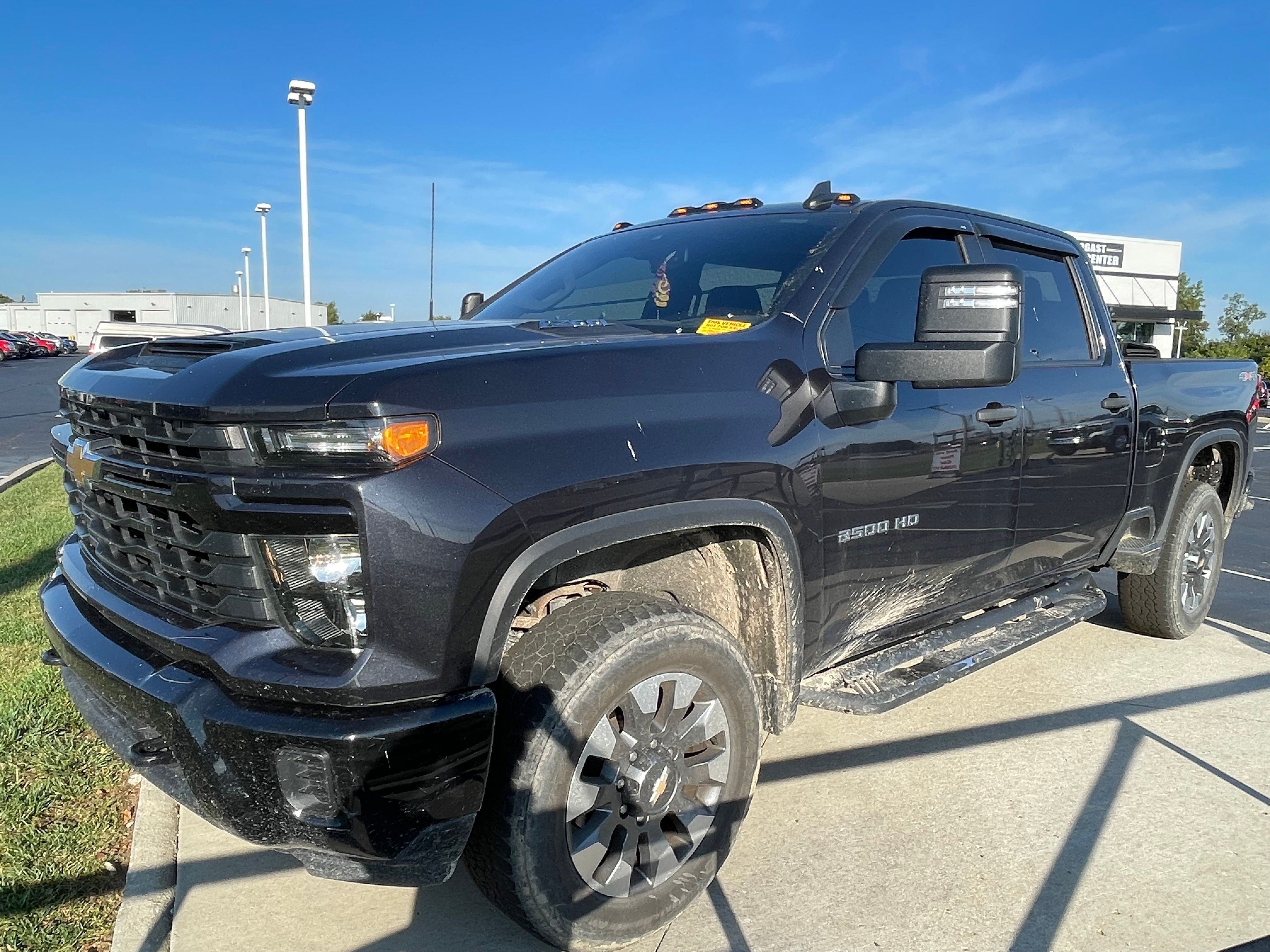 Used 2024 Dark Ash Metallic Chevrolet Custom image 3