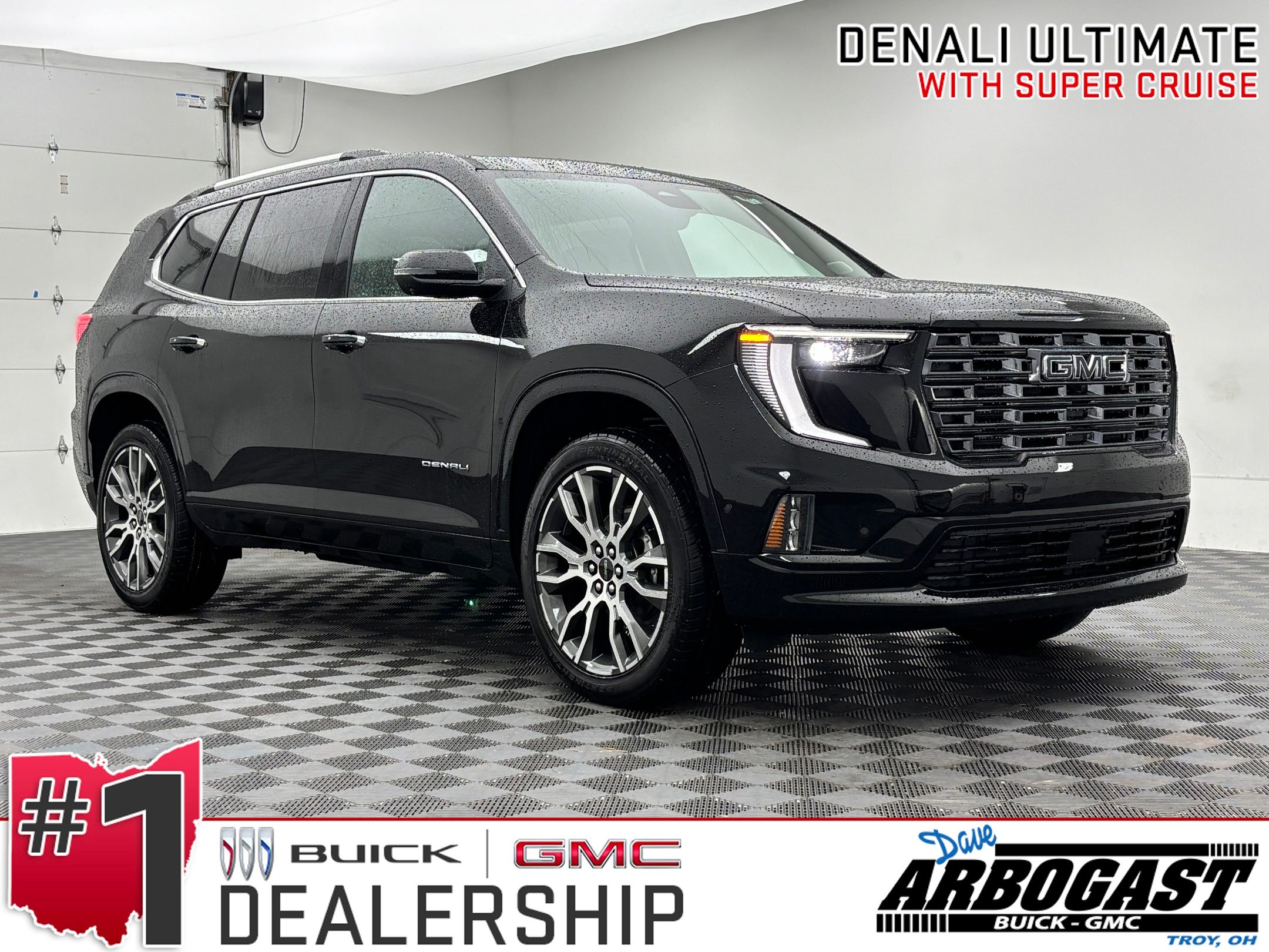 Black (Ebony Twilight Metallic) 2027 GMC Acadia SUV / Crossover Four-Wheel Drive 8-Speed Automatic