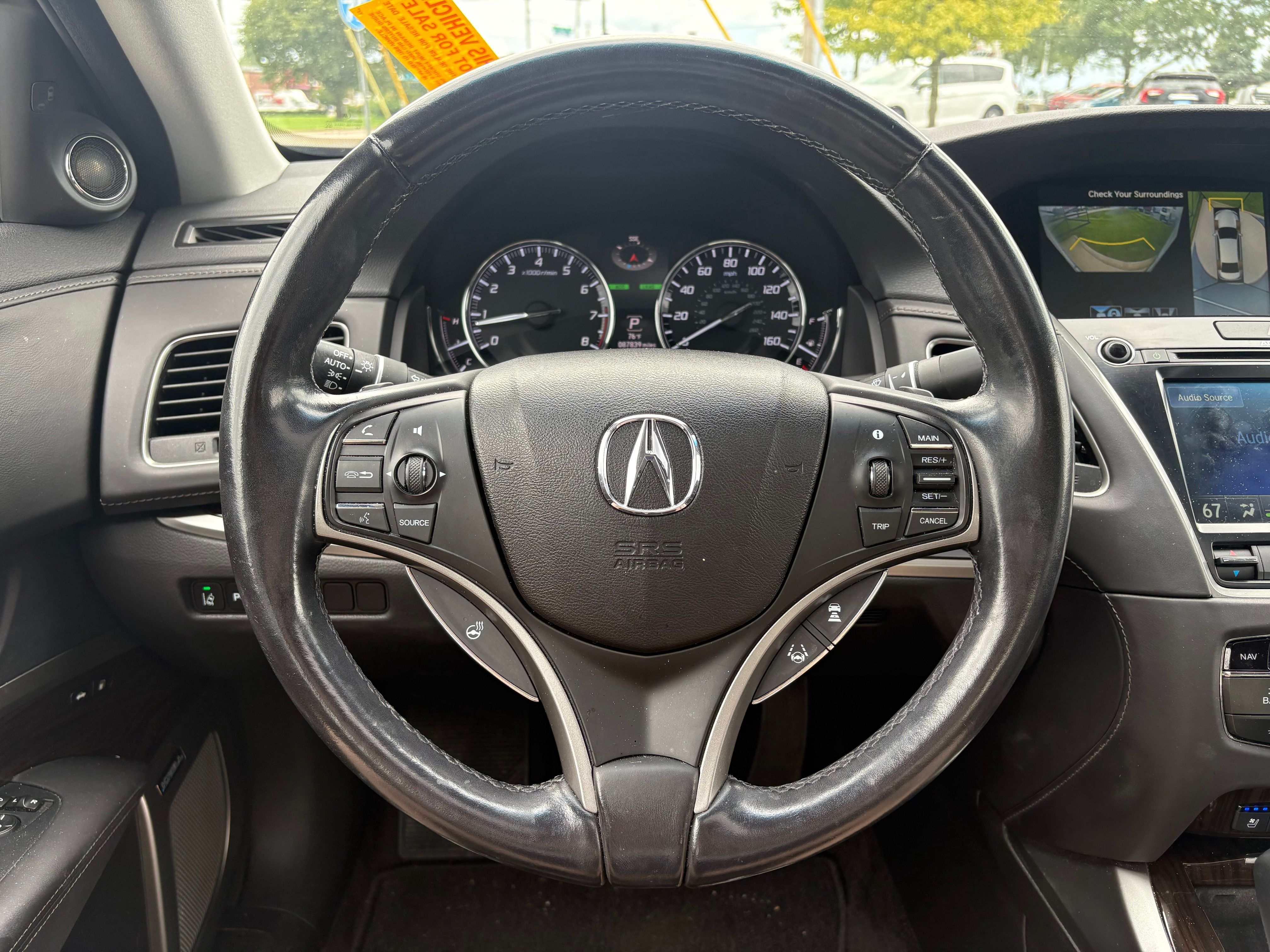 Used 2017 Crystal Black Pearl Acura Base image 9