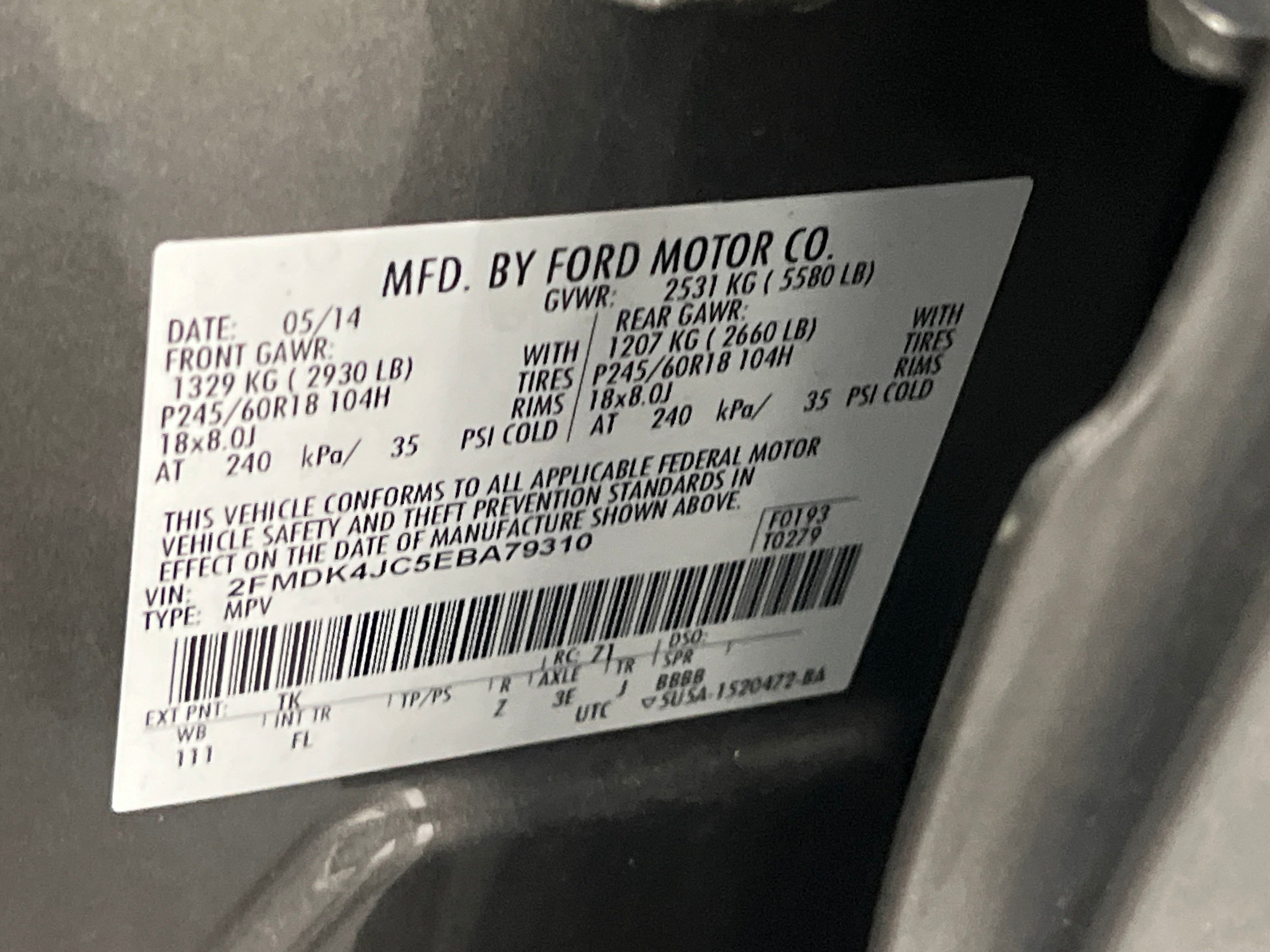 2014 Ford Edge SEL photo
