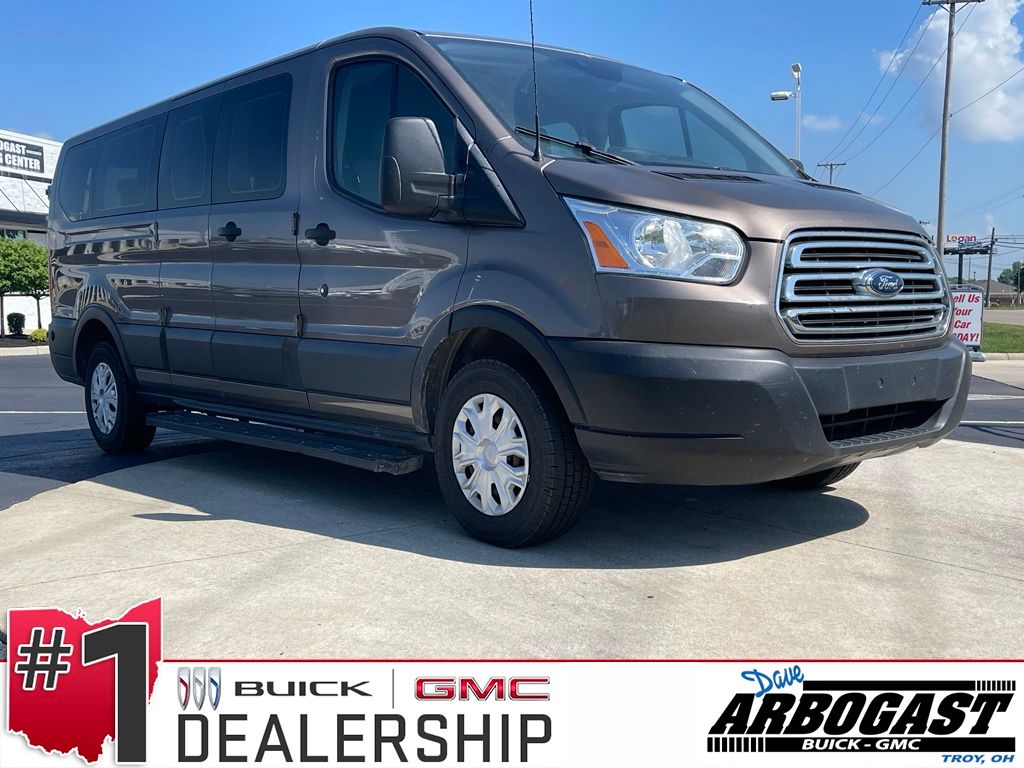Stone Gray Metallic 2019 Ford Transit Passenger Van Rear-Wheel Drive 6-Speed Automatic Overdrive