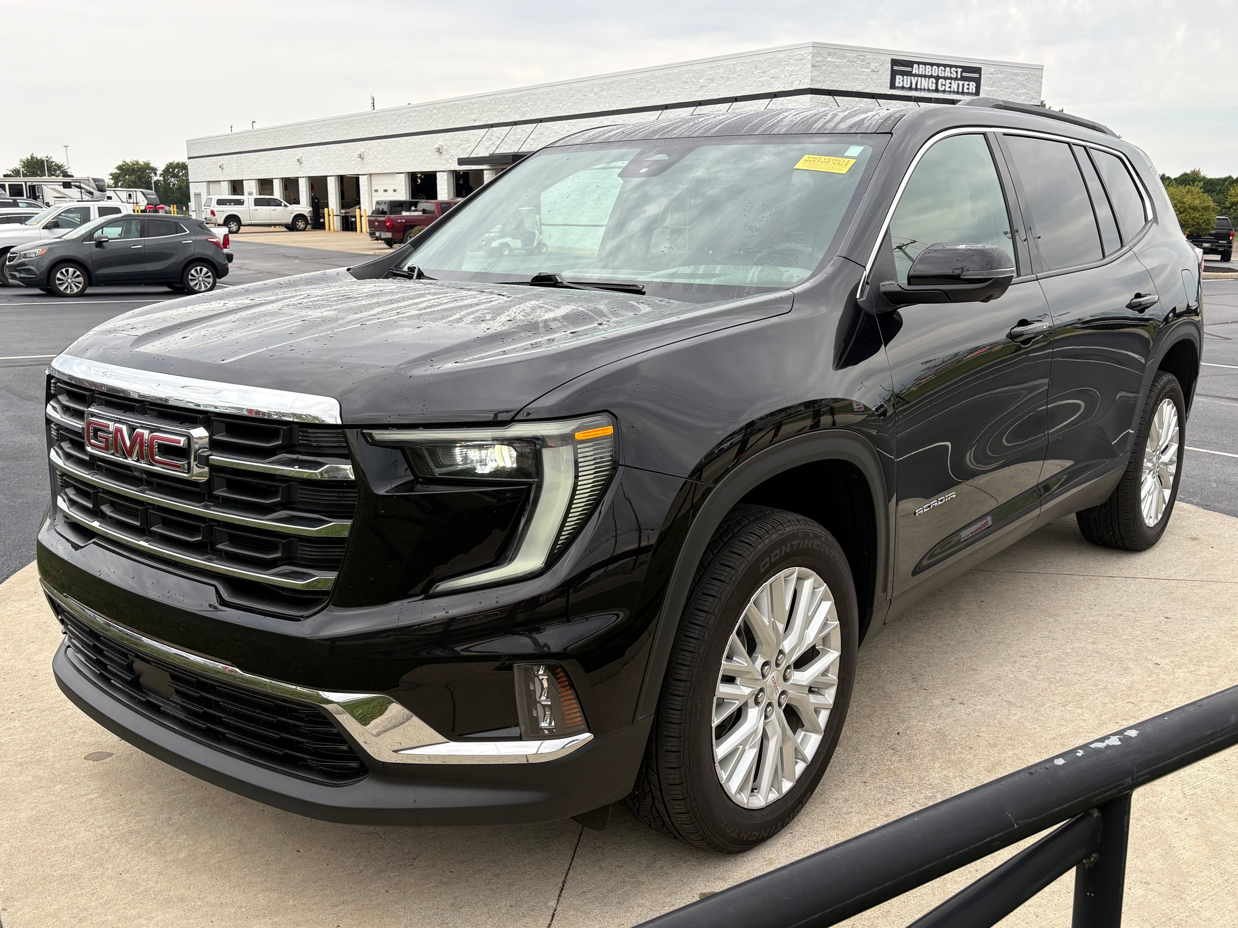 Used 2024 Ebony Twilight Metallic GMC Elevation image 3