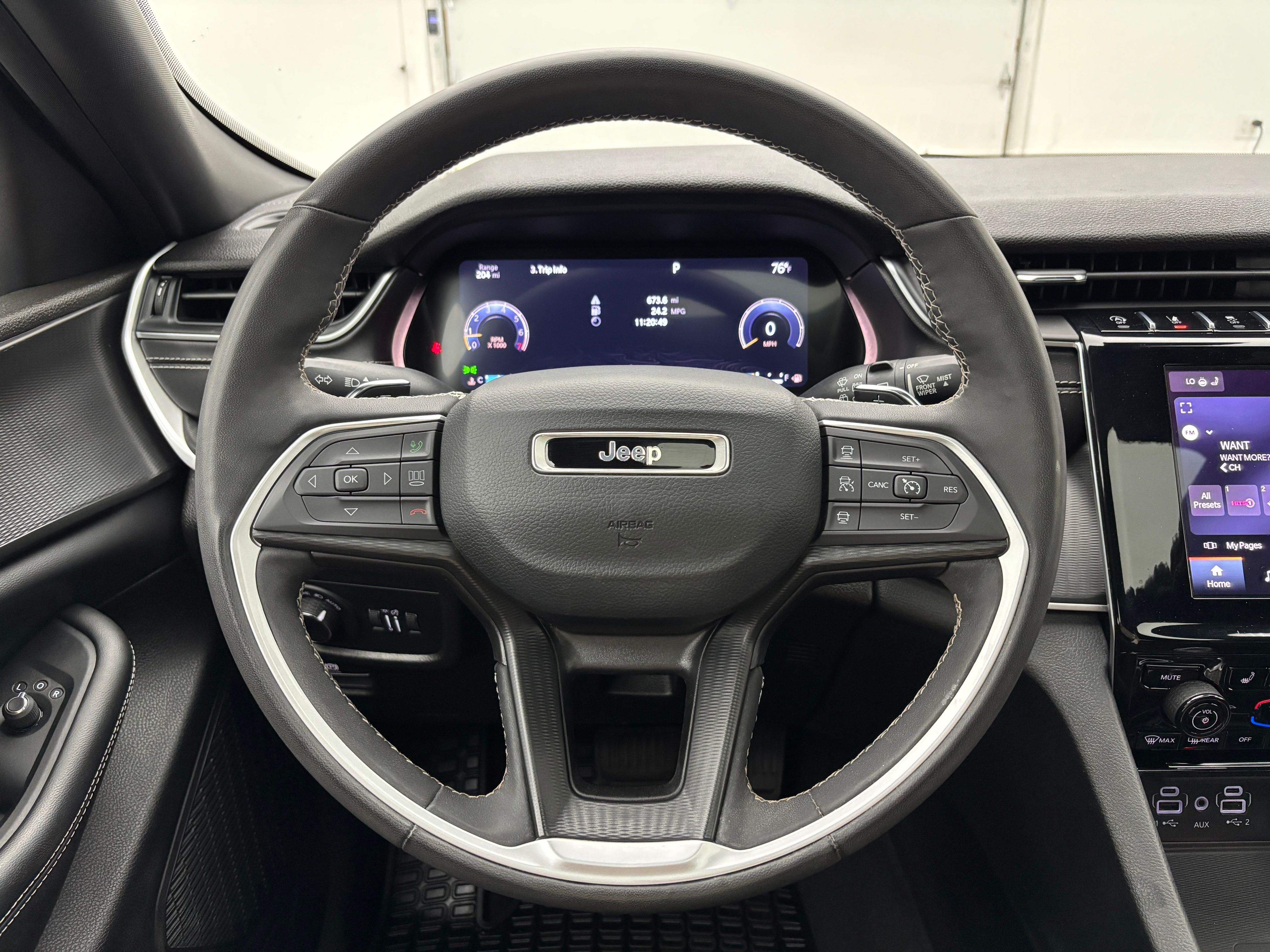 Used 2023 Bright White Clearcoat Jeep Altitude X image 20