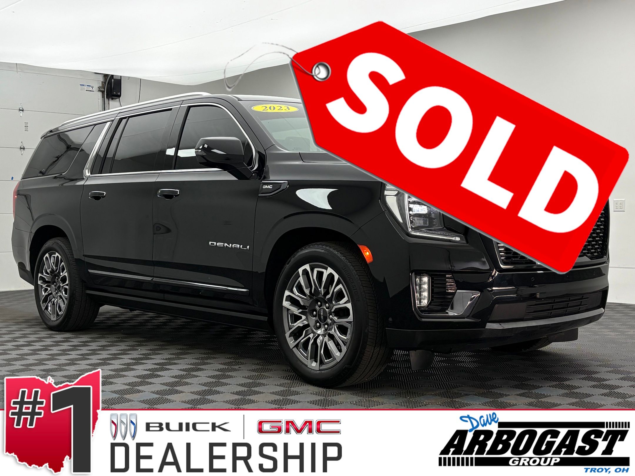 Onyx Black 2023 GMC Yukon XL SUV / Crossover Four-Wheel Drive
