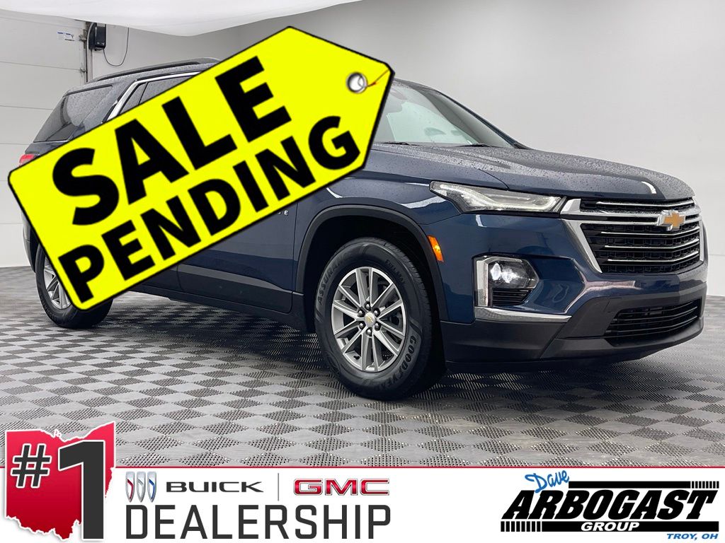 Northsky Blue Metallic 2023 Chevrolet Traverse SUV / Crossover Front-Wheel Drive 9-Speed Automatic