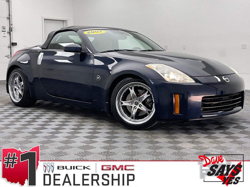 San Marino Blue Pearl 2007 Nissan 350Z Coupe Rear-Wheel Drive 6-Speed Manual