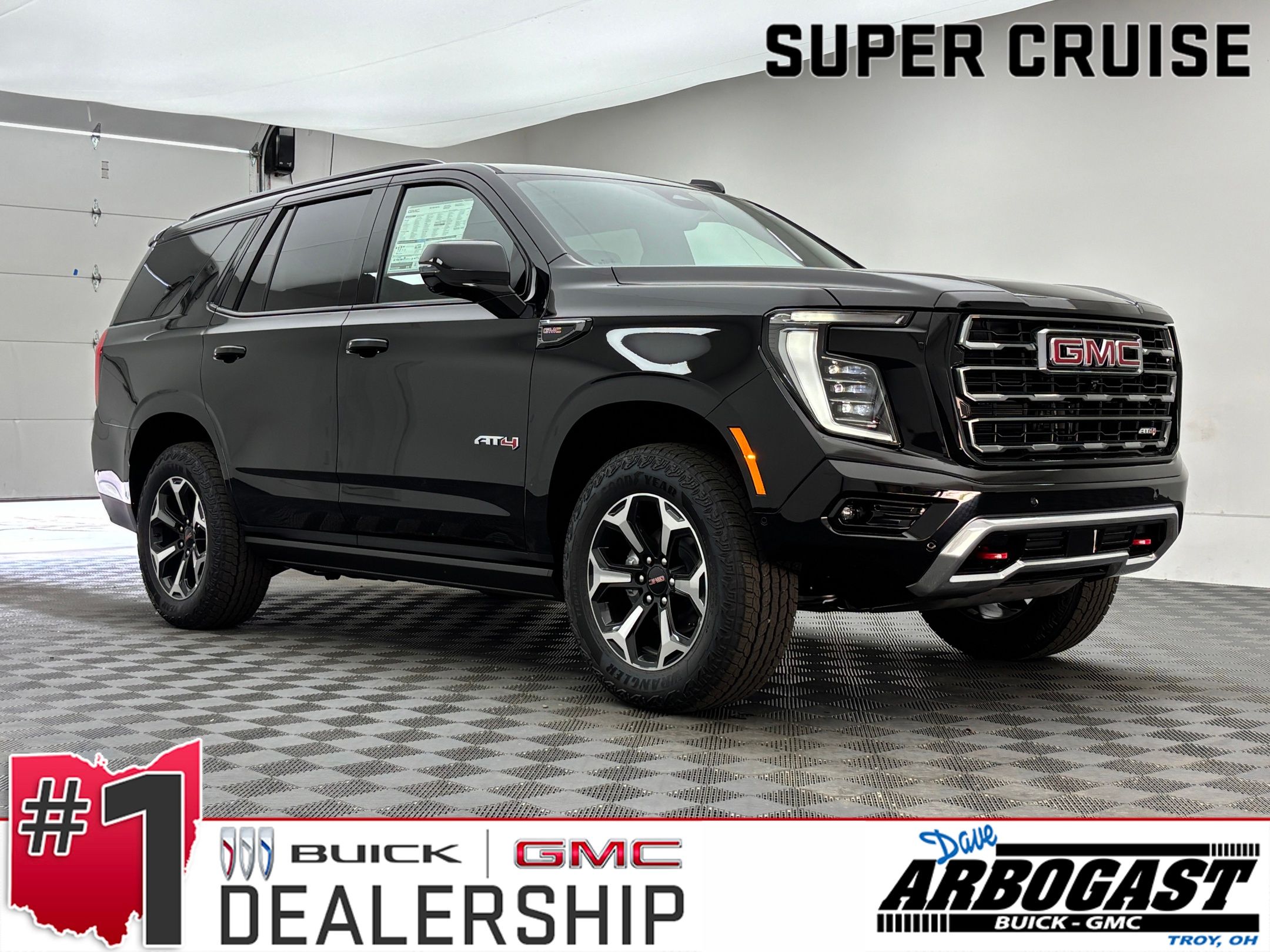 Onyx Black 2026 GMC Yukon SUV / Crossover Four-Wheel Drive