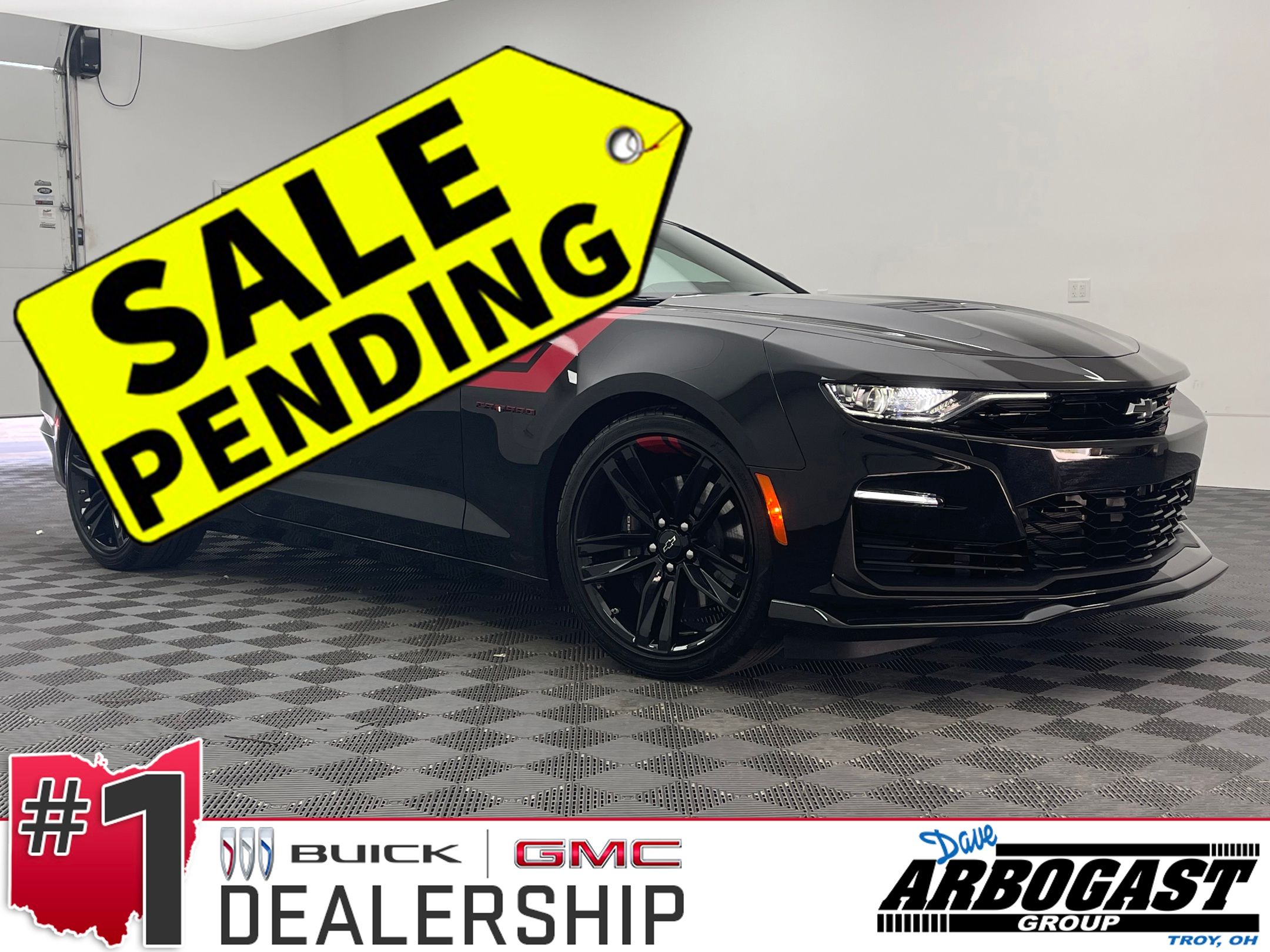 Black 2022 Chevrolet Camaro Coupe Rear-Wheel Drive Automatic