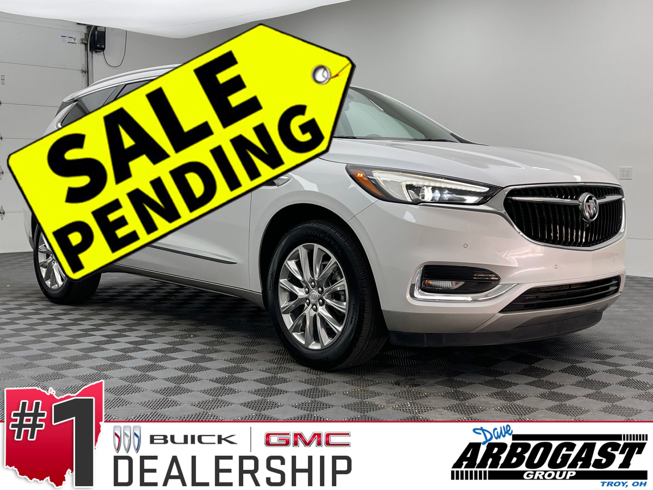 White Frost Tricoat 2020 Buick Enclave SUV / Crossover Front-Wheel Drive 9-Speed Automatic