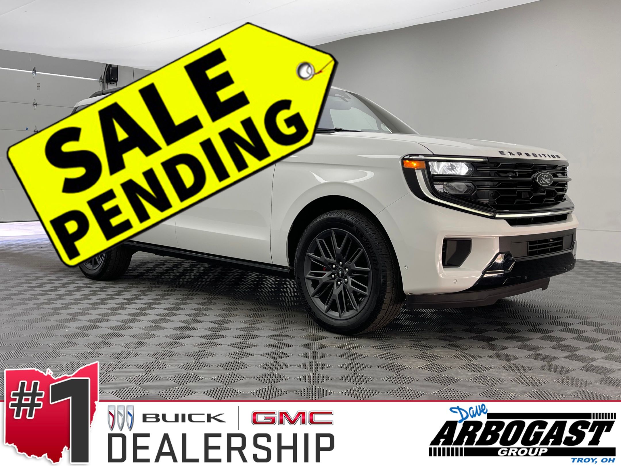 White Metallic 2025 Ford Expedition SUV / Crossover Four-Wheel Drive Automatic