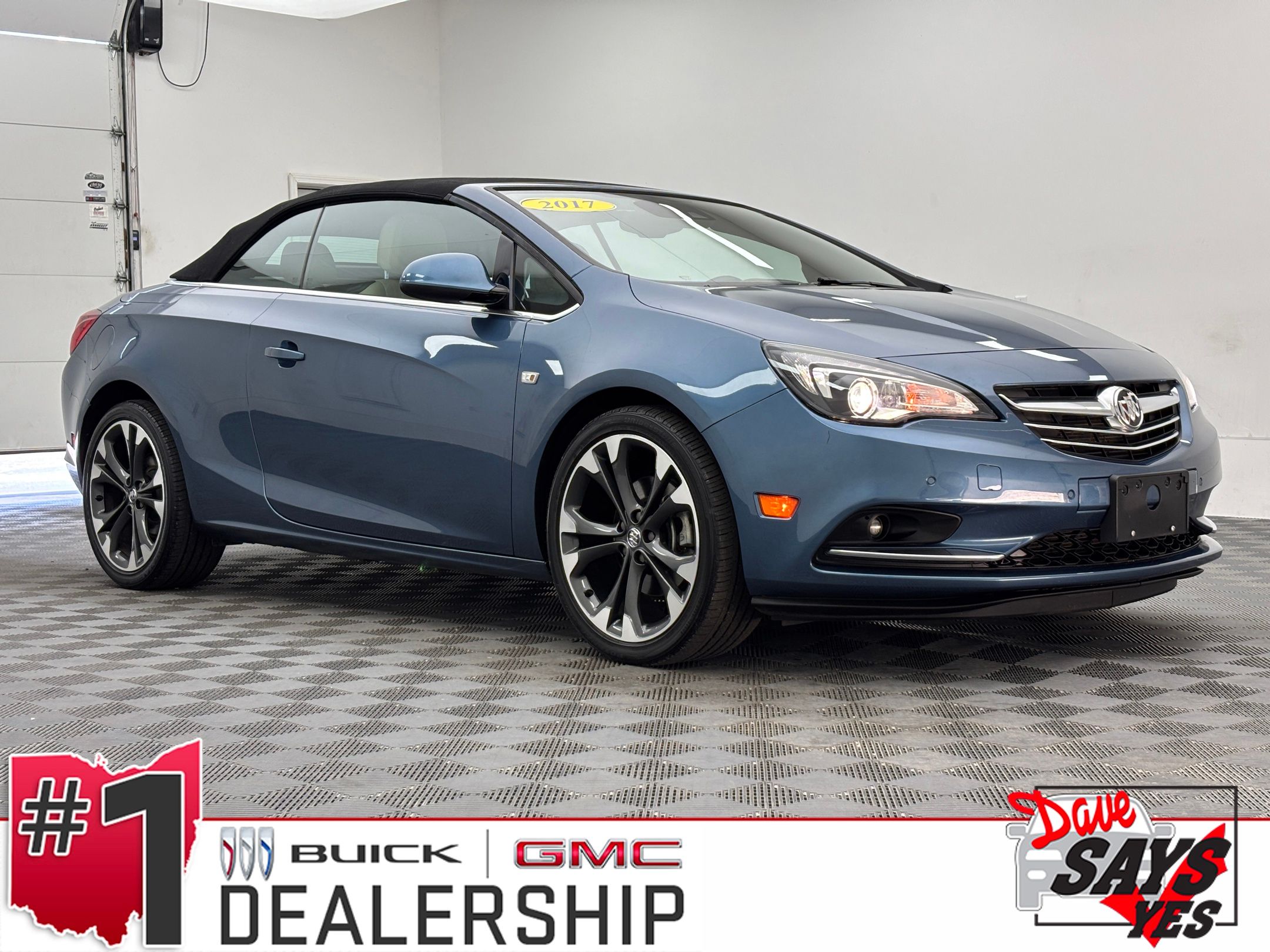 Deep Sky Metallic 2017 Buick Cascada Convertible Front-Wheel Drive 6-Speed Automatic Overdrive