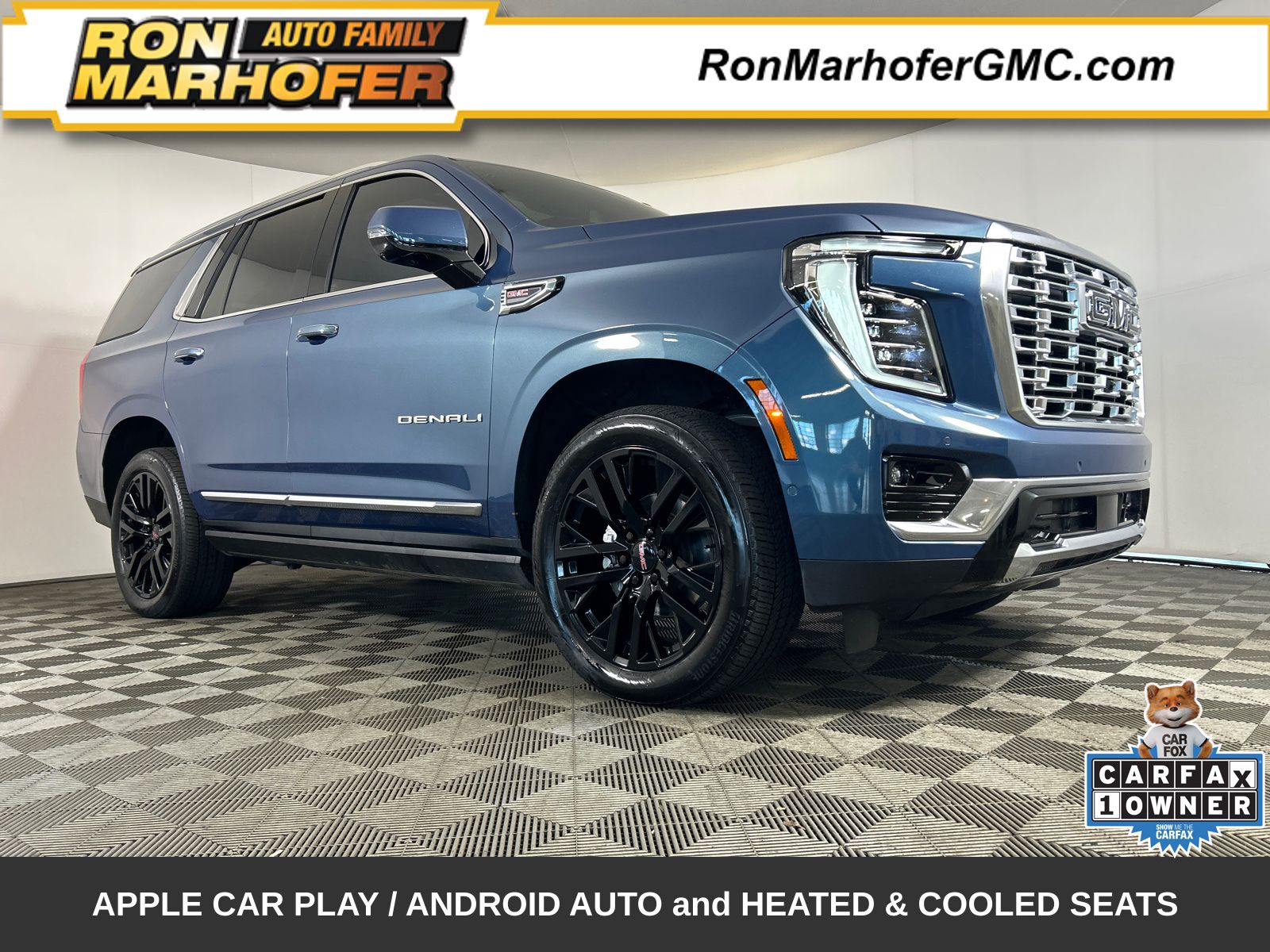 Downpour Metallic 2025 GMC Yukon SUV / Crossover Four-Wheel Drive