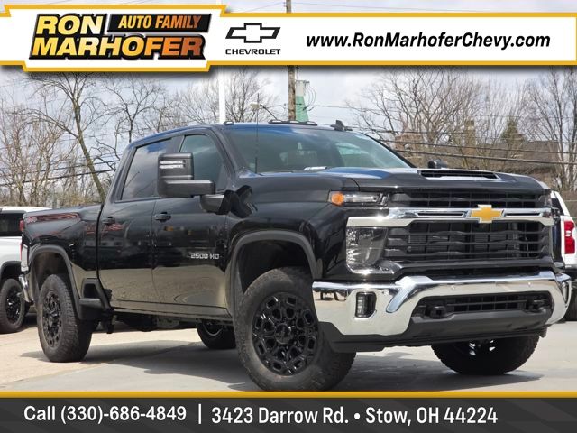 Black 2026 Chevrolet Silverado 2500HD Pickup Truck Four-Wheel Drive Automatic