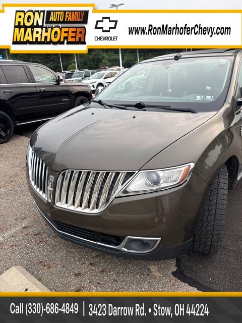 Earth Metallic 2011 Lincoln MKX SUV / Crossover All-Wheel Drive 6-Speed Automatic