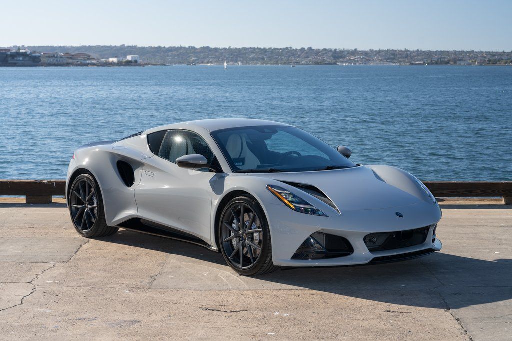 Zinc Gray 2026 Lotus Emira Coupe Rear-Wheel Drive 8-Speed Dual Clutch
