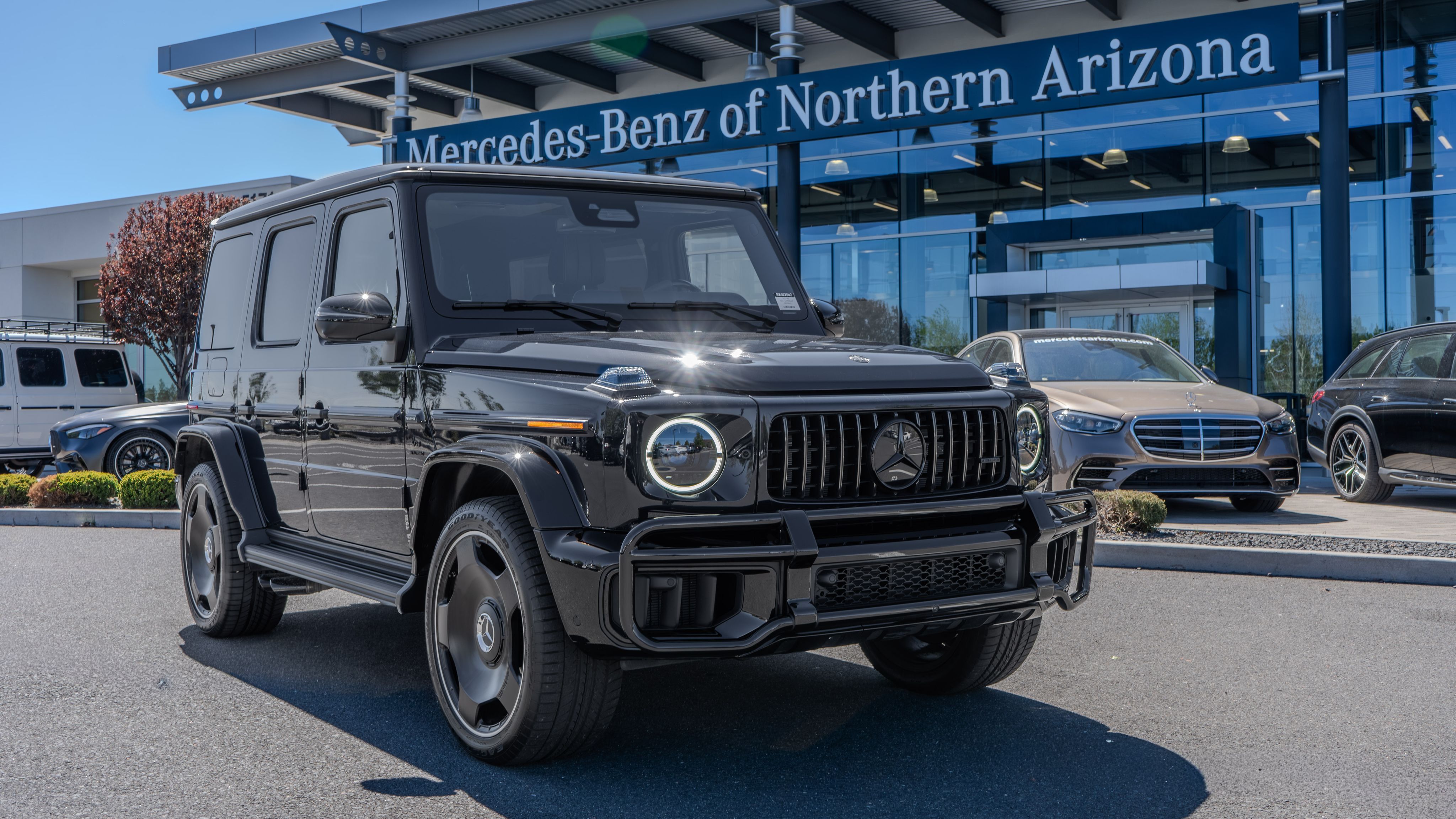 MANUFAKTUR Dark Blue Non-Metallic 2025 Mercedes-Benz G-Class AMG G 63 4MATIC SUV / Crossover All-Wheel Drive 9-Speed Automatic