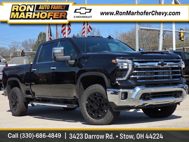 Black 2026 Chevrolet Silverado 2500HD Pickup Truck Four-Wheel Drive Automatic