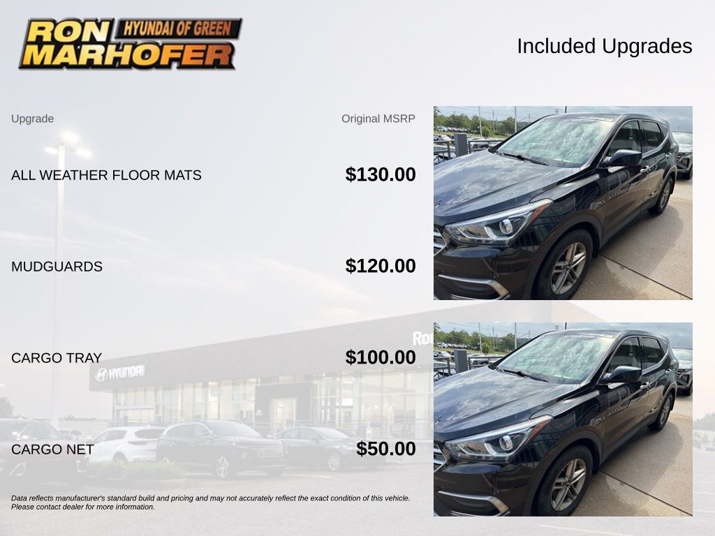 2017 Twilight Black Hyundai Santa Fe Sport 2.4 Base AWD SUV