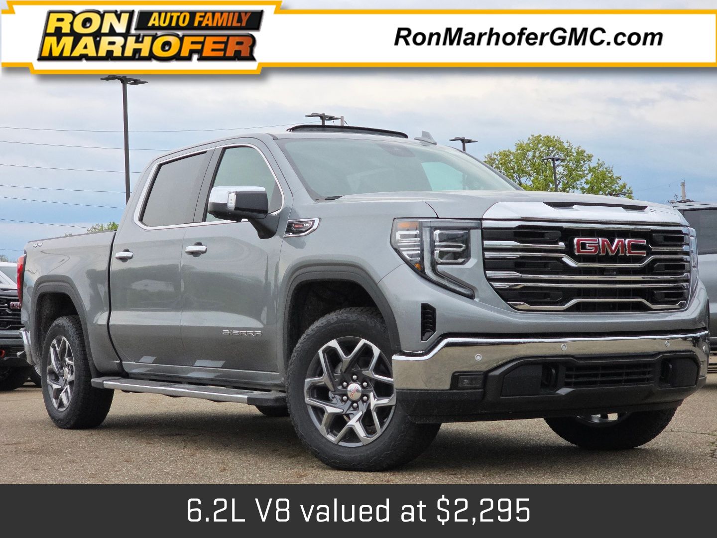 Sterling Metallic 2026 GMC Sierra 1500 Pickup Truck Four-Wheel Drive Automatic