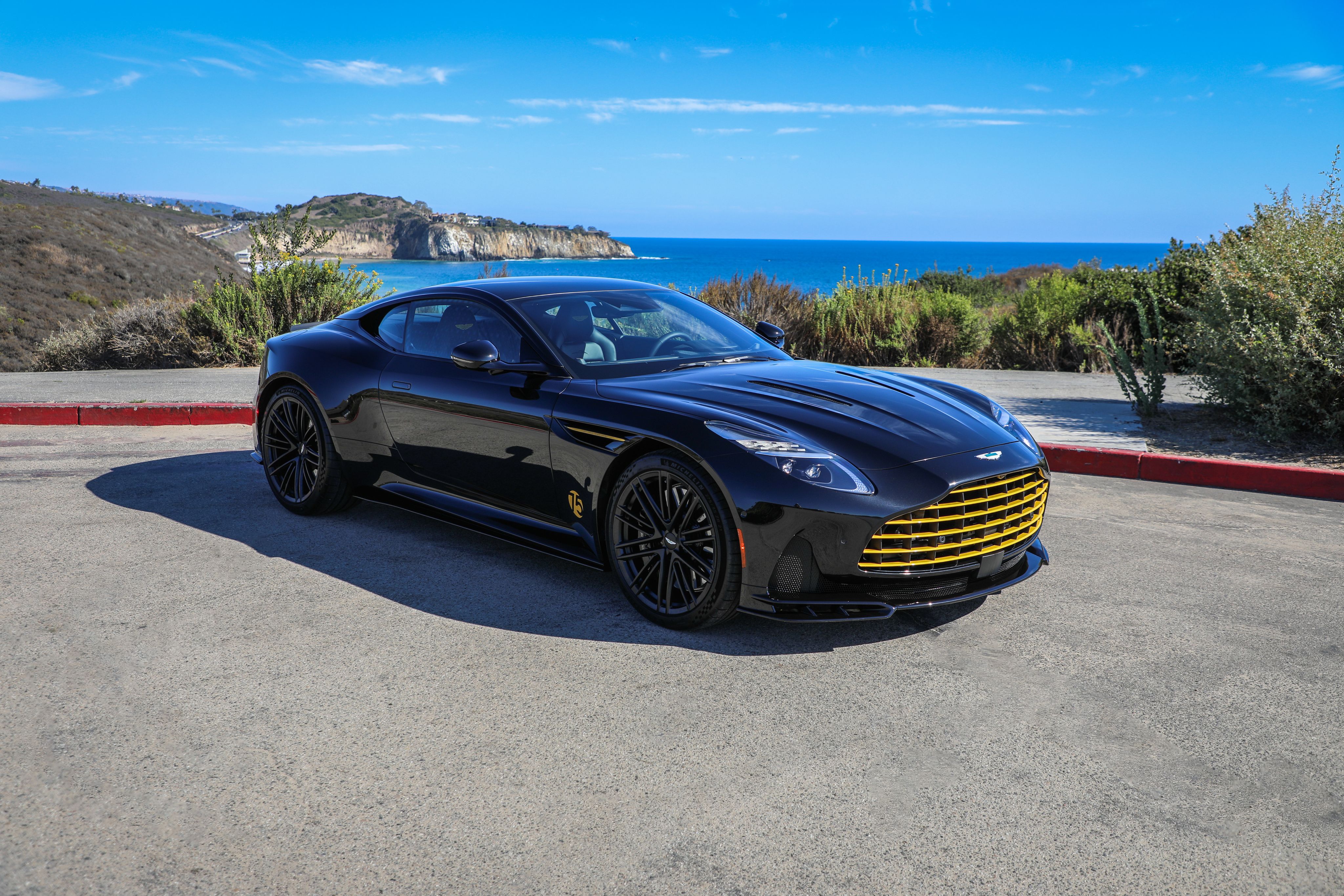 Carbon Black 2026 Aston Martin DB12 Coupe Rear-Wheel Drive 8-Speed Automatic