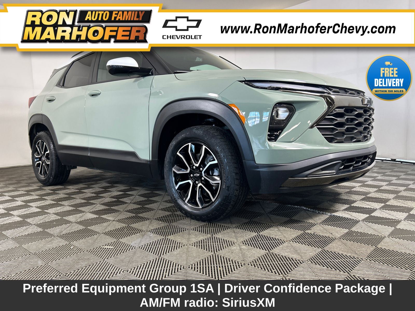Cacti Green 2024 Chevrolet Trailblazer SUV / Crossover Four-Wheel Drive 9-Speed Automatic