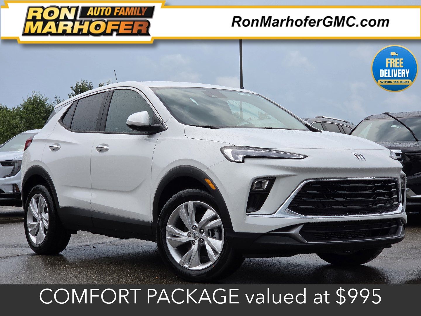 Summit White 2026 Buick Encore GX SUV / Crossover Front-Wheel Drive Continuously Variable Transmission