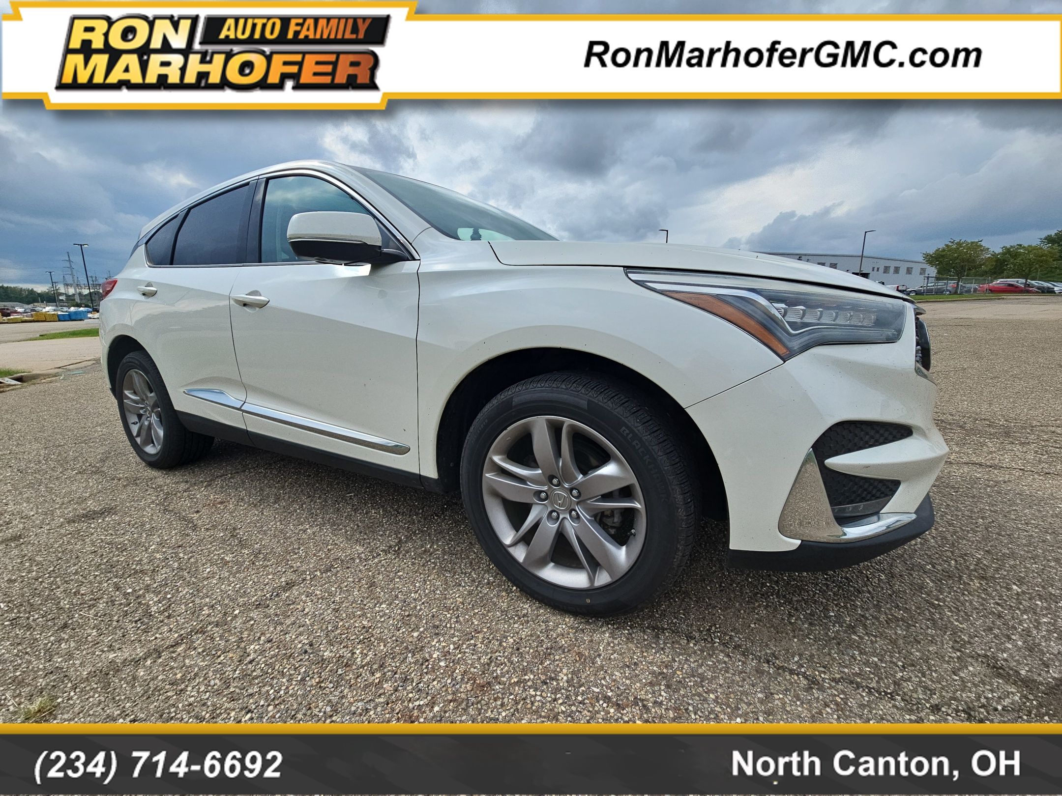 White 2019 Acura RDX SUV / Crossover All-Wheel Drive Automatic