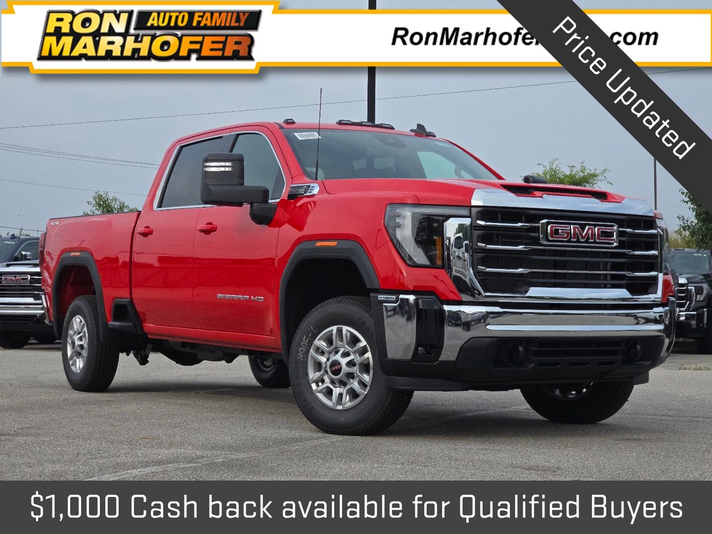 2026 GMC Sierra 2500HD Rojo (Cardinal Red) Camioneta Todo terreno Automática