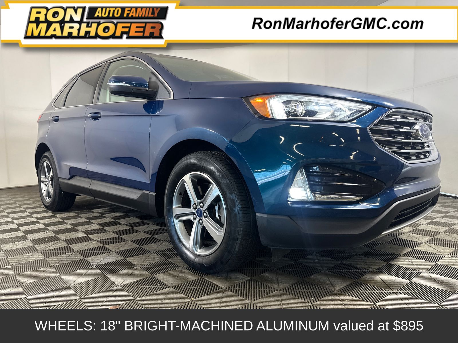 Green Metallic 2020 Ford Edge SUV / Crossover All-Wheel Drive 8-Speed Automatic