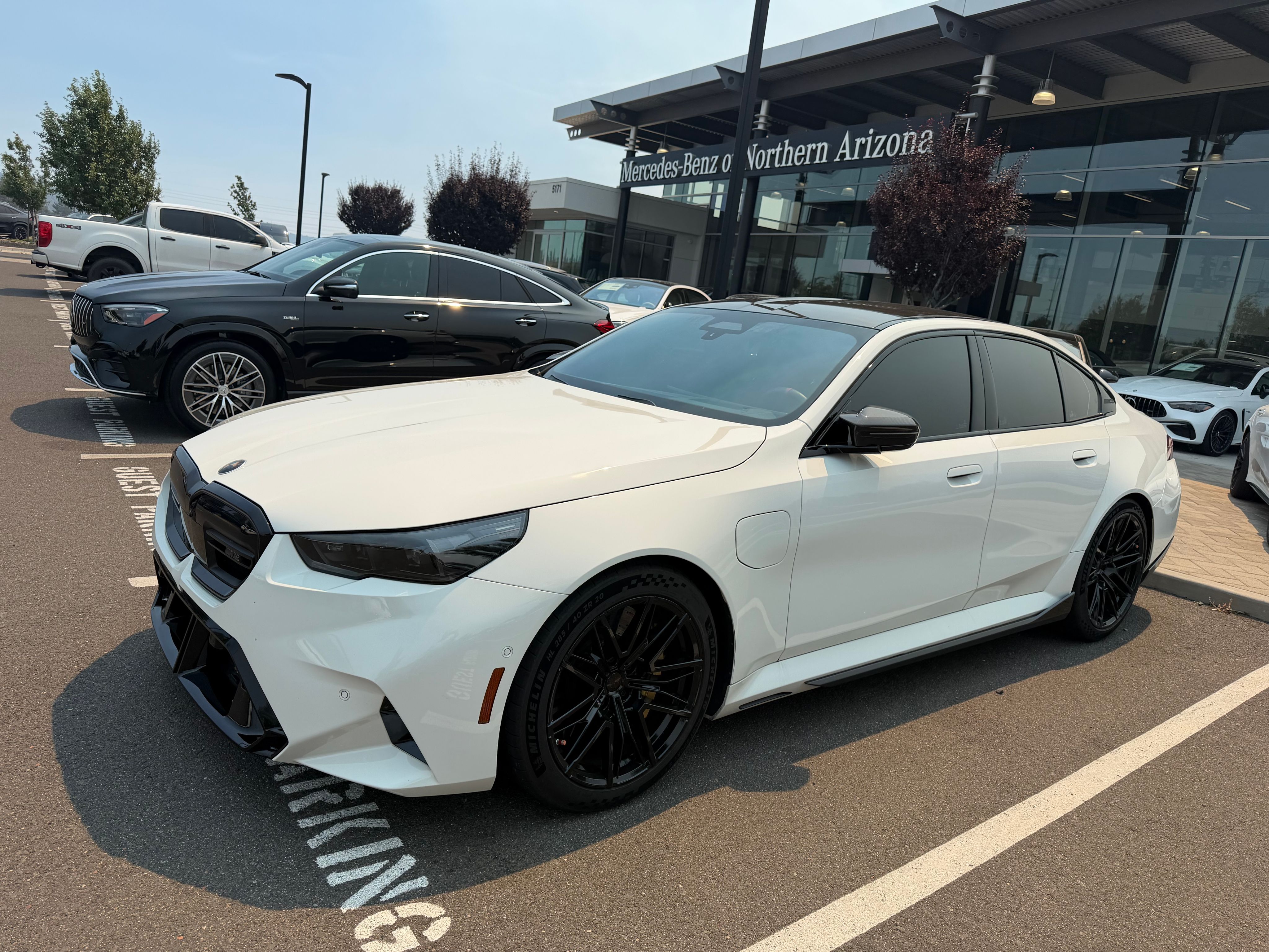 Alpine White 2026 BMW M5 Sedan All-Wheel Drive 8-Speed Automatic