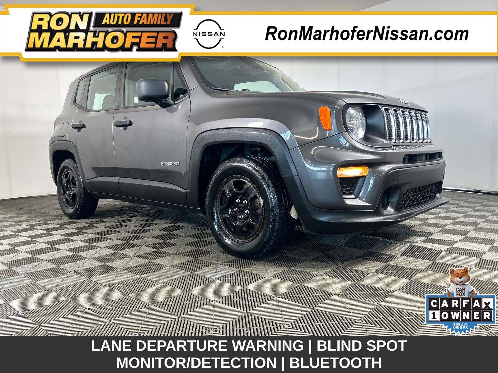 Gray (Granite Crystal Metallic Clearcoat) 2021 Jeep Renegade SUV / Crossover Front-Wheel Drive 9-Speed Automatic