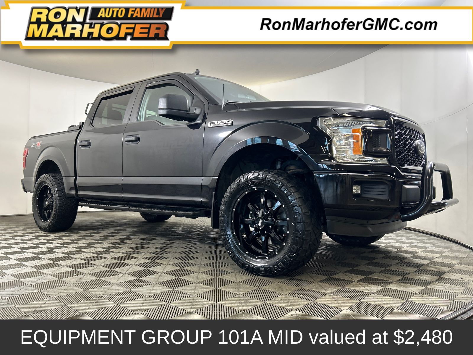 Black Metallic 2020 Ford F-150 Pickup Truck Four-Wheel Drive Automatic