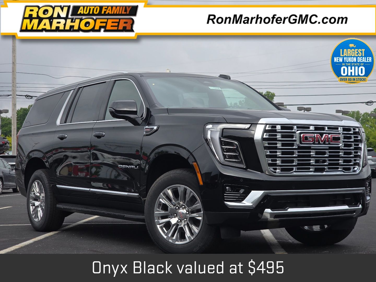 Onyx Black 2026 GMC Yukon XL SUV / Crossover Four-Wheel Drive 