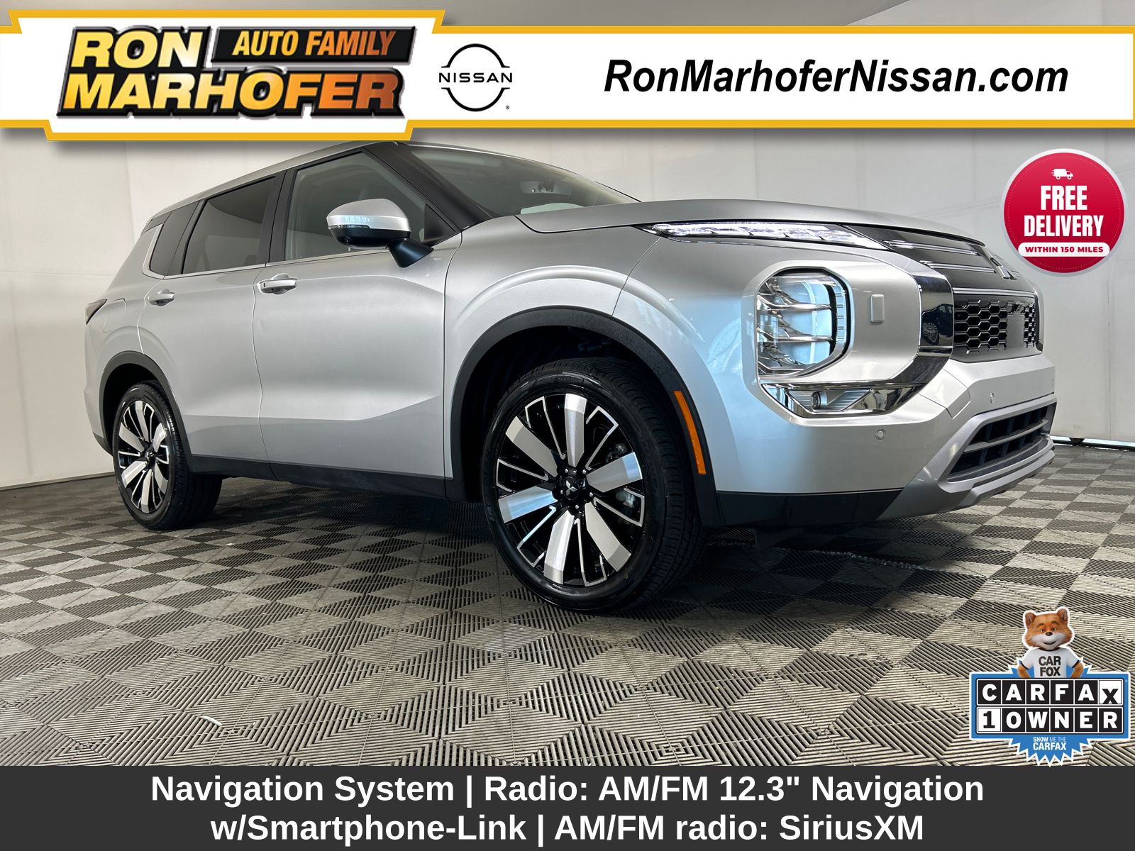 Alloy Silver Metallic 2025 Mitsubishi Outlander SUV / Crossover Front-Wheel Drive Continuously Variable Transmission