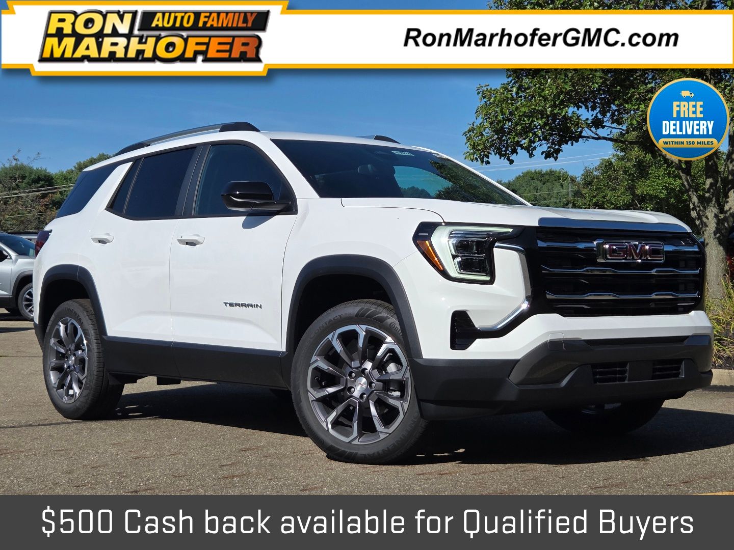 Summit White 2027 GMC Terrain SUV / Crossover Four-Wheel Drive 8-Speed Automatic Overdrive