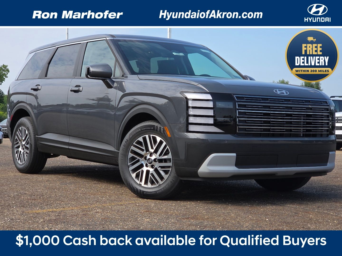 Ecotronic Gray Pearl 2026 Hyundai Palisade SUV / Crossover All-Wheel Drive 8-Speed Automatic