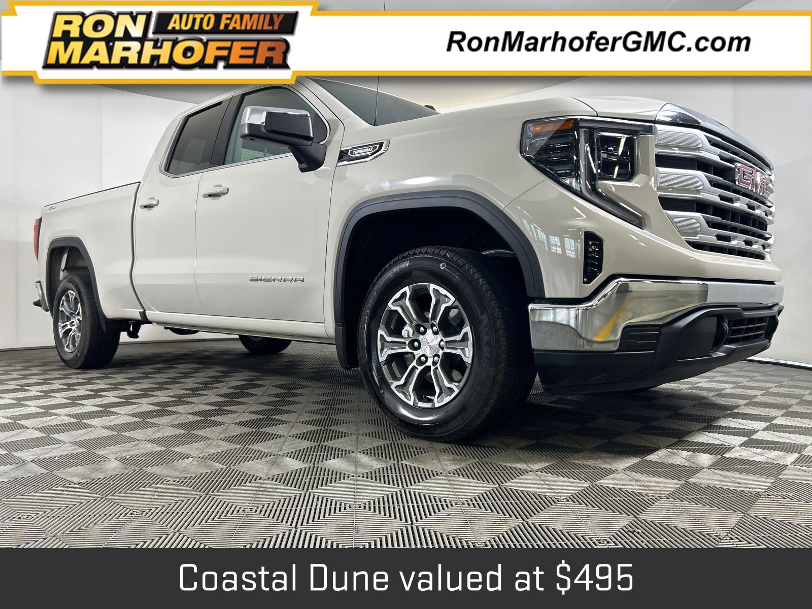 Coastal Dune 2026 GMC Sierra 1500 Pickup Truck Four-Wheel Drive 8-Speed Automatic