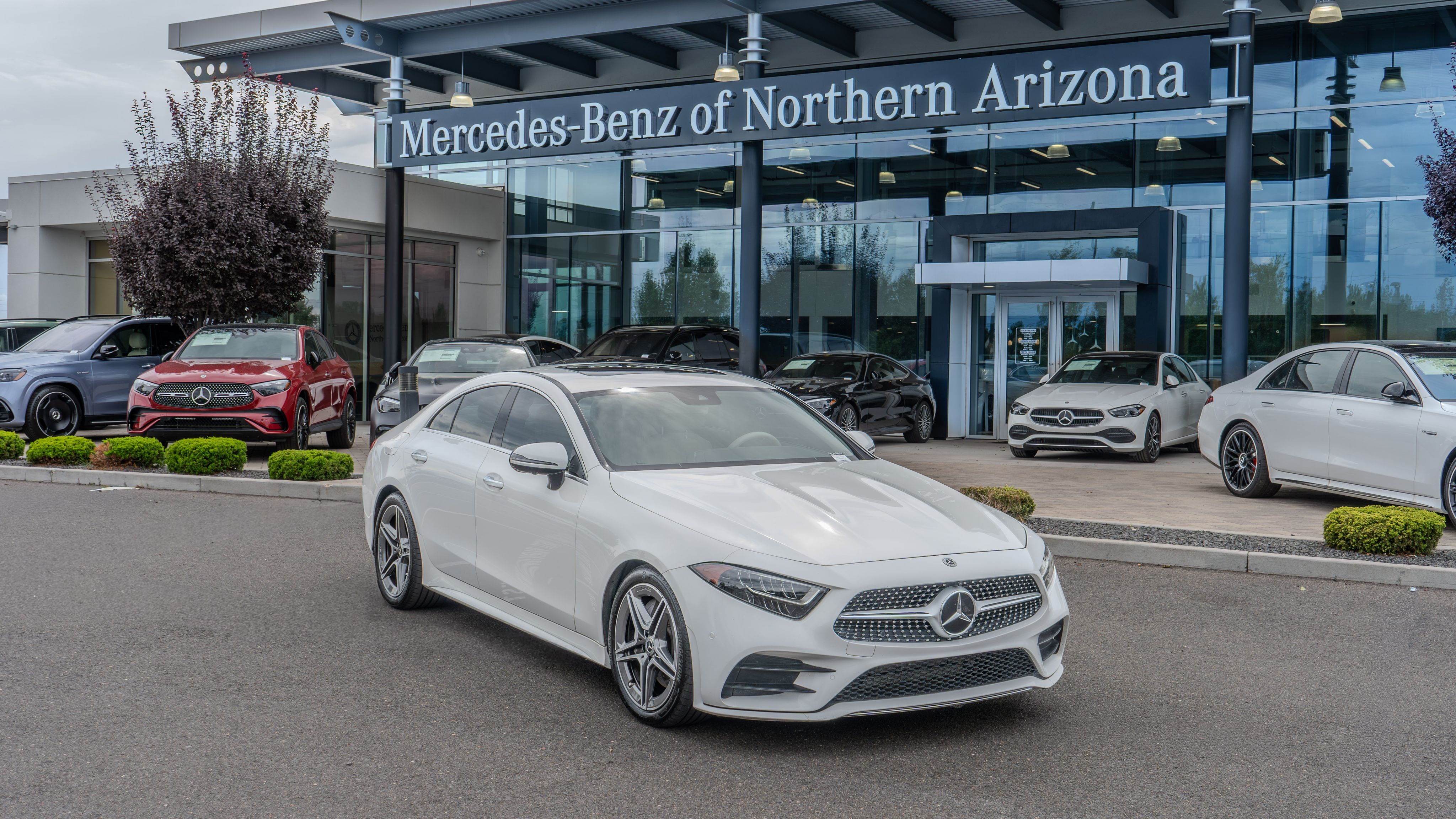 Polar White 2020 Mercedes-Benz CLS Coupe Rear-Wheel Drive 9-Speed Automatic