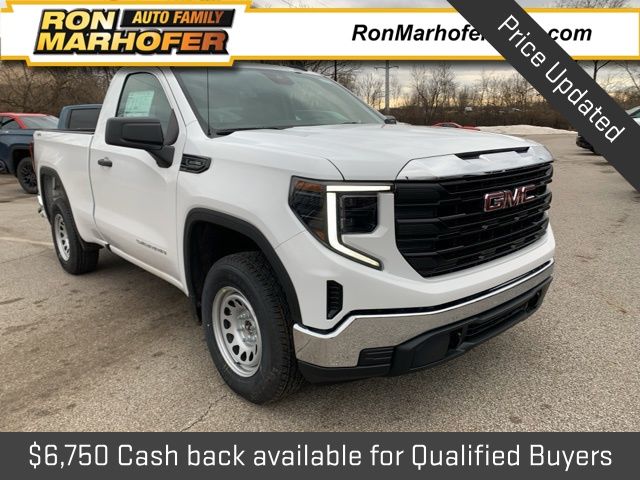 Summit White 2026 GMC Sierra 1500 Pickup Truck Four-Wheel Drive 8-Speed Automatic