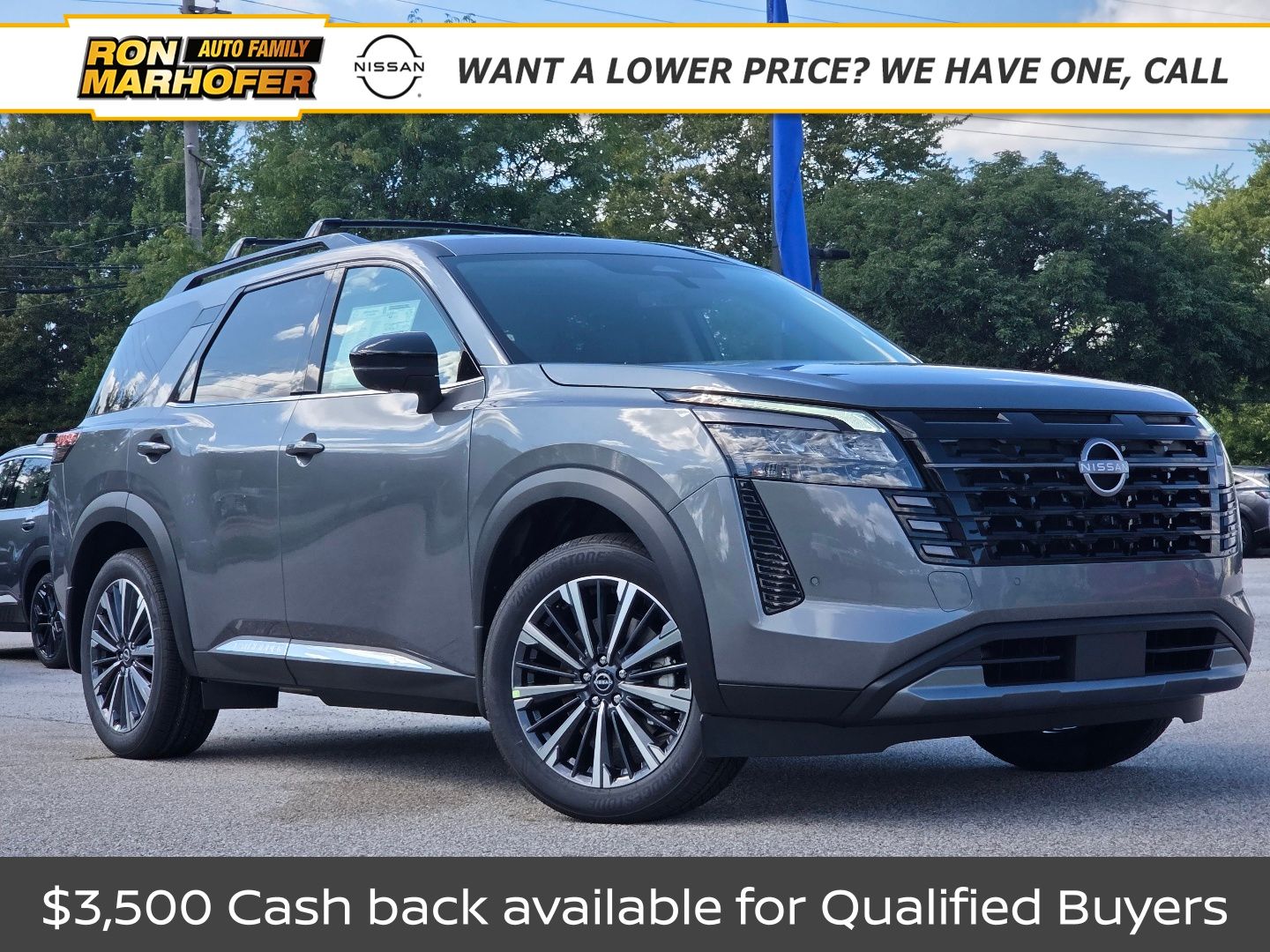 Gray (Gun Metallic) 2026 Nissan Pathfinder SUV / Crossover All-Wheel Drive 9-Speed Automatic