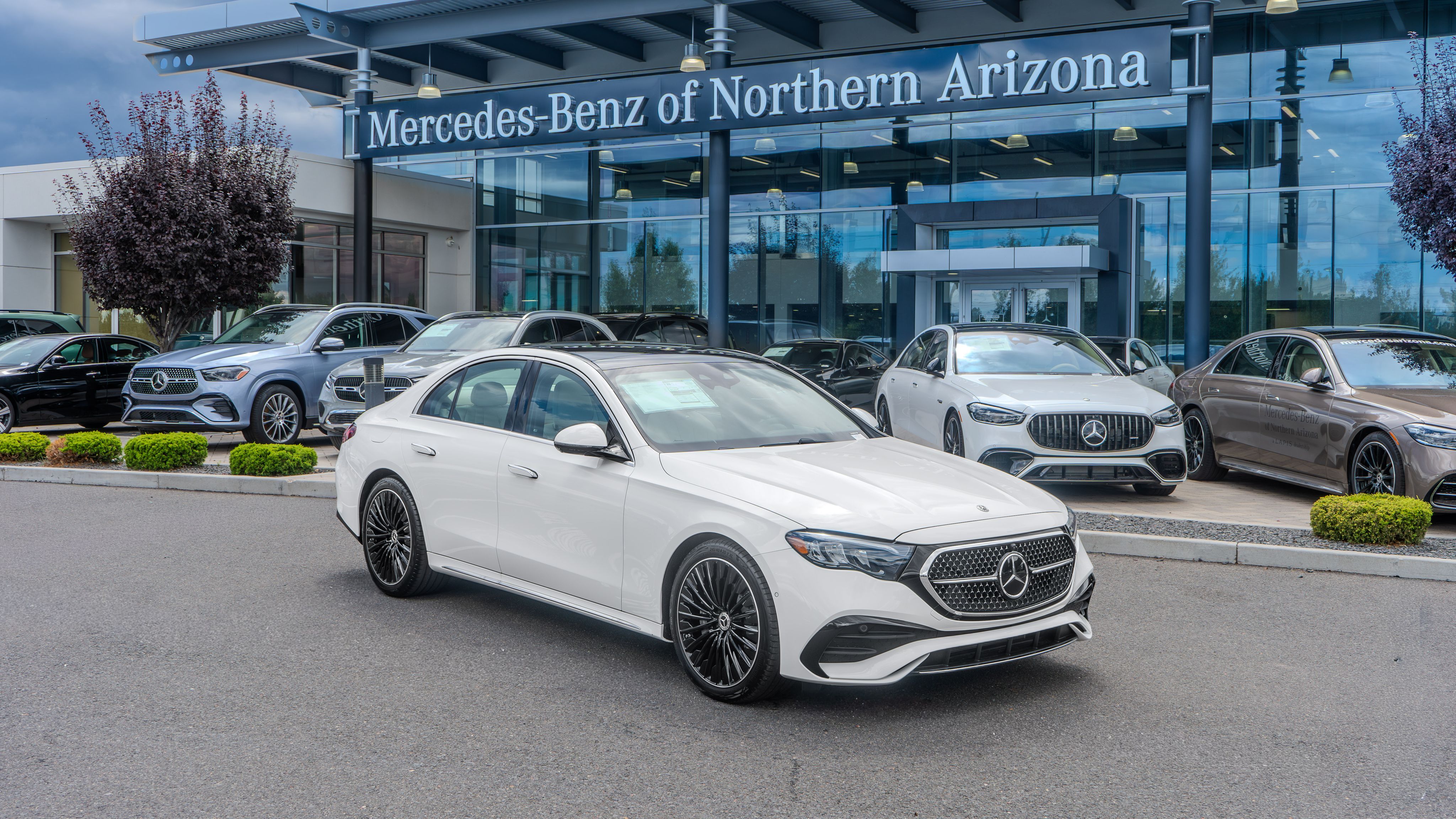 White 2026 Mercedes-Benz E-Class Sedan All-Wheel Drive 9-Speed Automatic