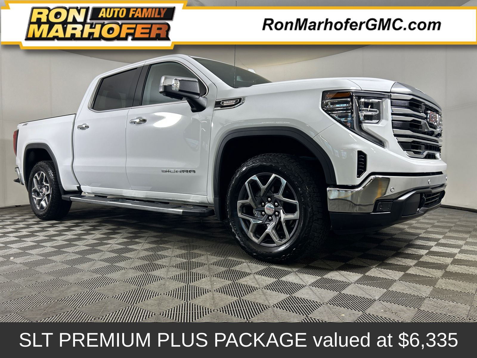 Summit White 2026 GMC Sierra 1500 Pickup Truck Four-Wheel Drive Automatic