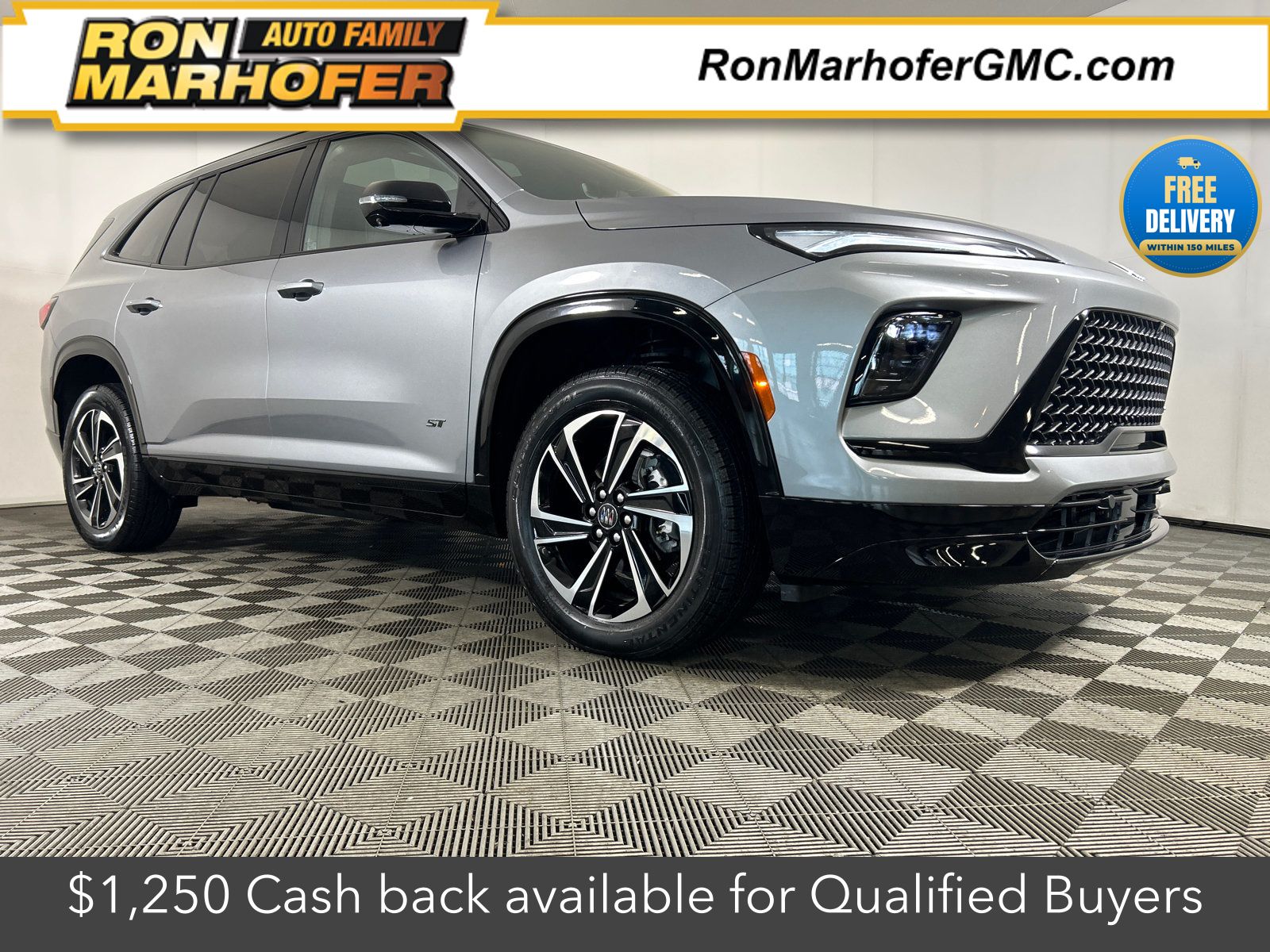 Moonstone Gray Metallic 2026 Buick Enclave SUV / Crossover Front-Wheel Drive 8-Speed Automatic