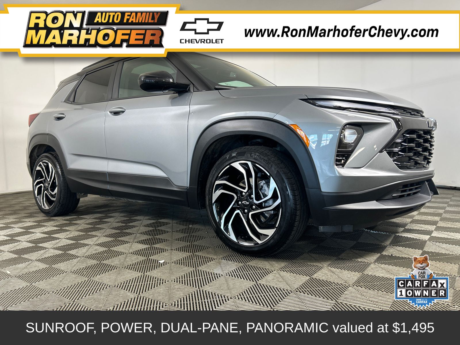 Sterling Gray Metallic 2025 Chevrolet Trailblazer SUV / Crossover Front-Wheel Drive Continuously Variable Transmission