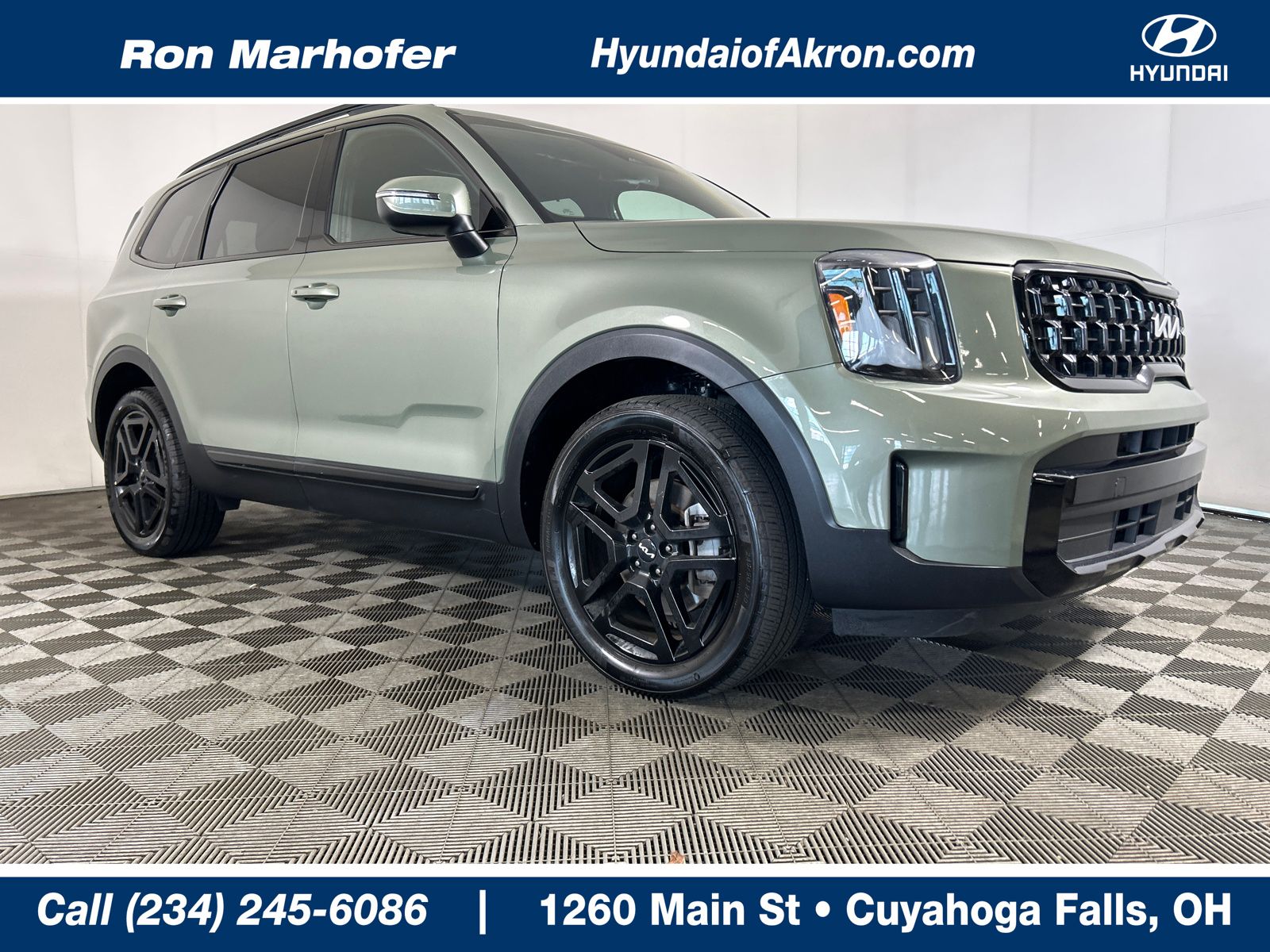 Jungle Green 2024 Kia Telluride SUV / Crossover All-Wheel Drive Automatic