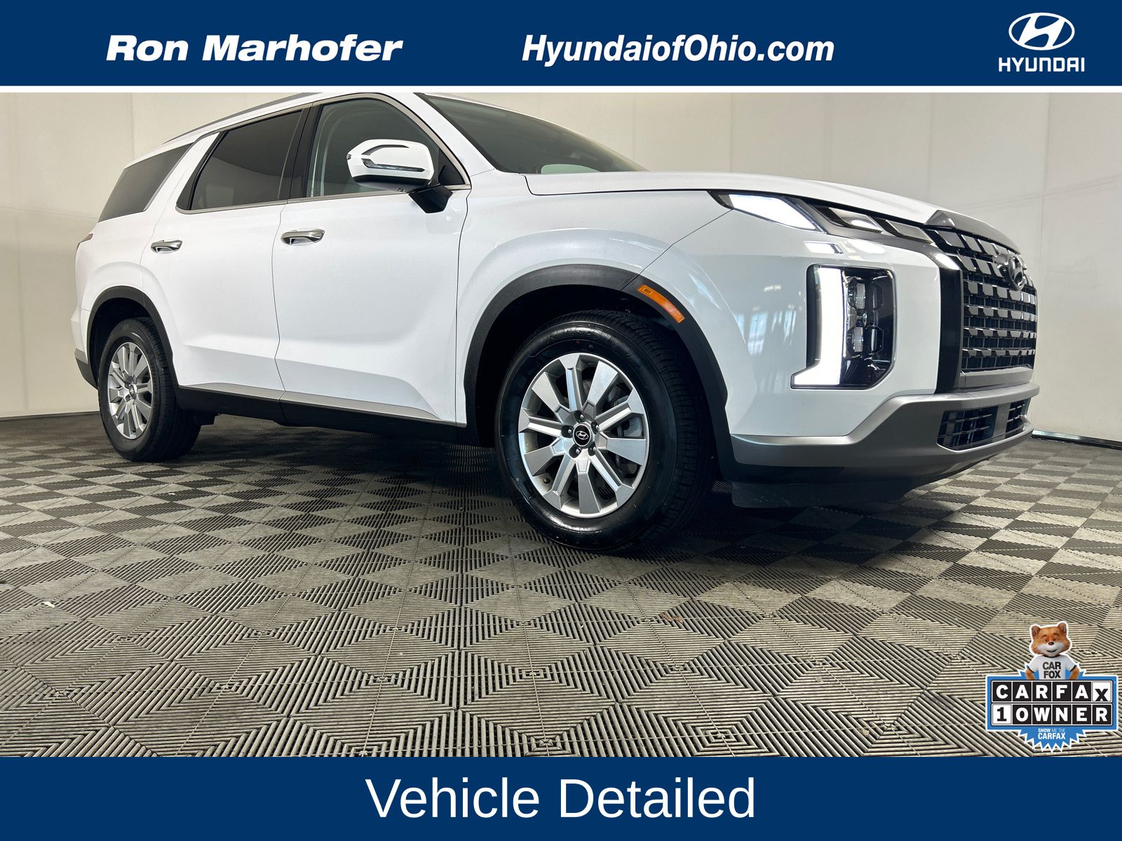 Hyper White 2025 Hyundai Palisade SUV / Crossover Front-Wheel Drive 8-Speed Automatic