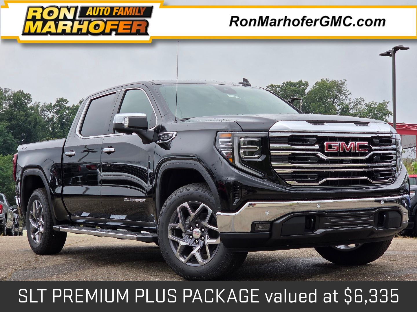 Onyx Black 2026 GMC Sierra 1500 Pickup Truck Four-Wheel Drive Automatic
